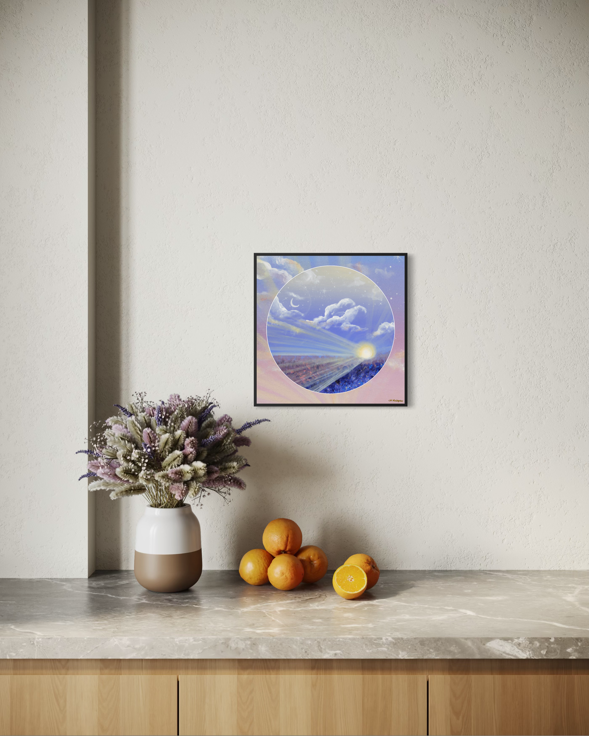 Lavender Dreams No. 1 - Mini Giclée Fine Art Print