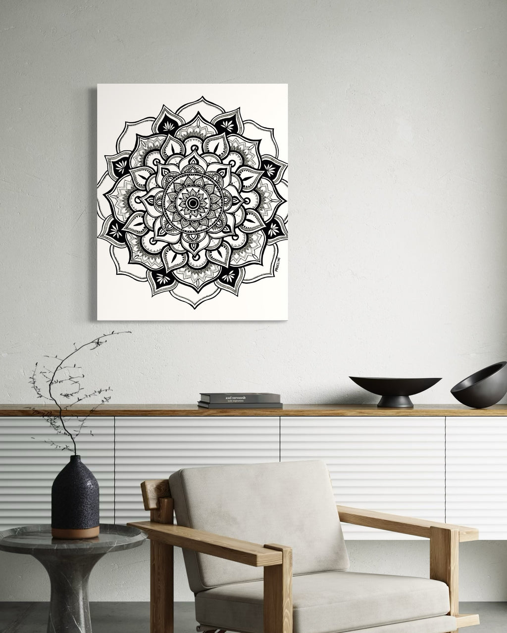 Peaceful Petals Canvas Print