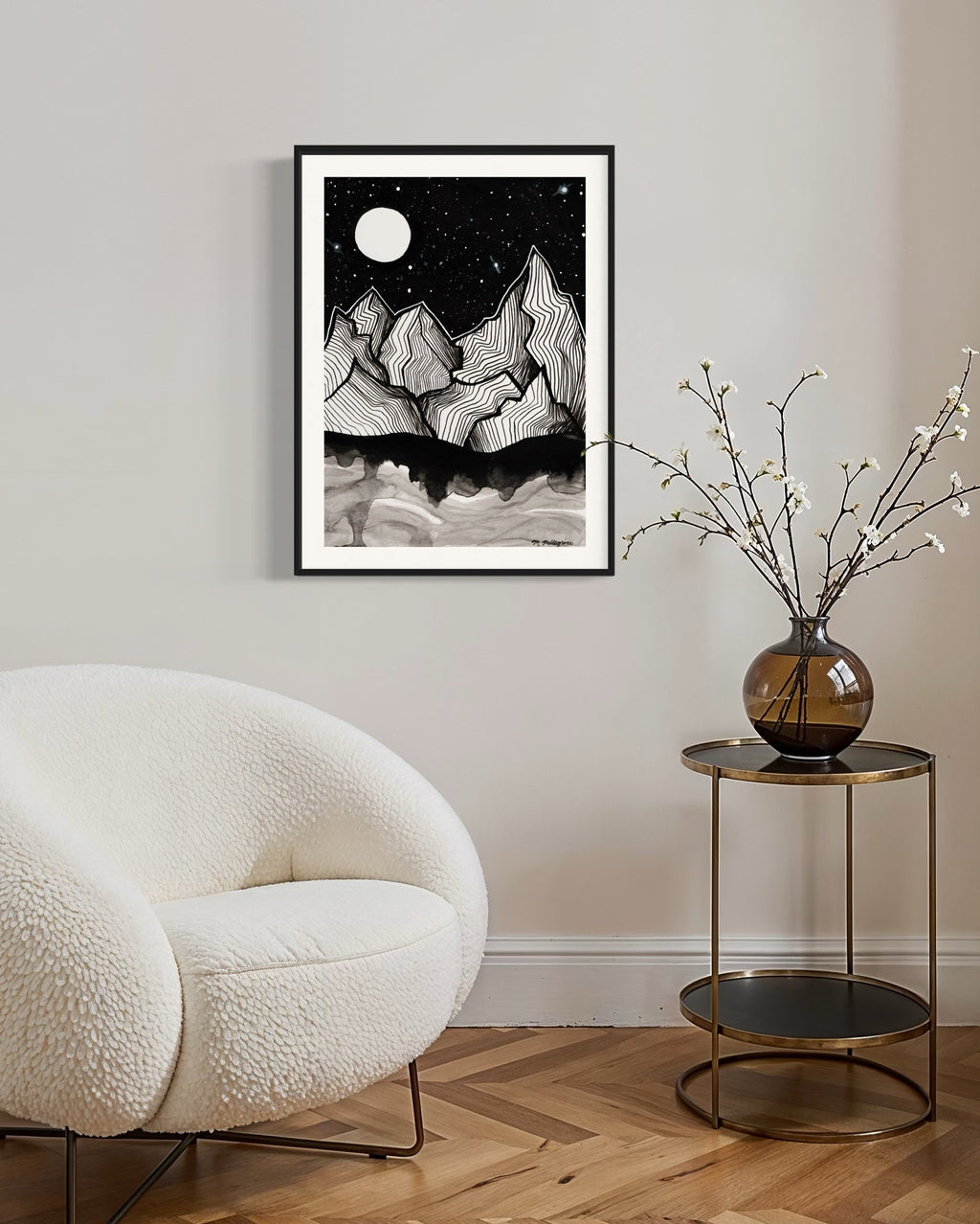 Ragged (Inktober 2025 Prompt) - Giclée Fine Art Print