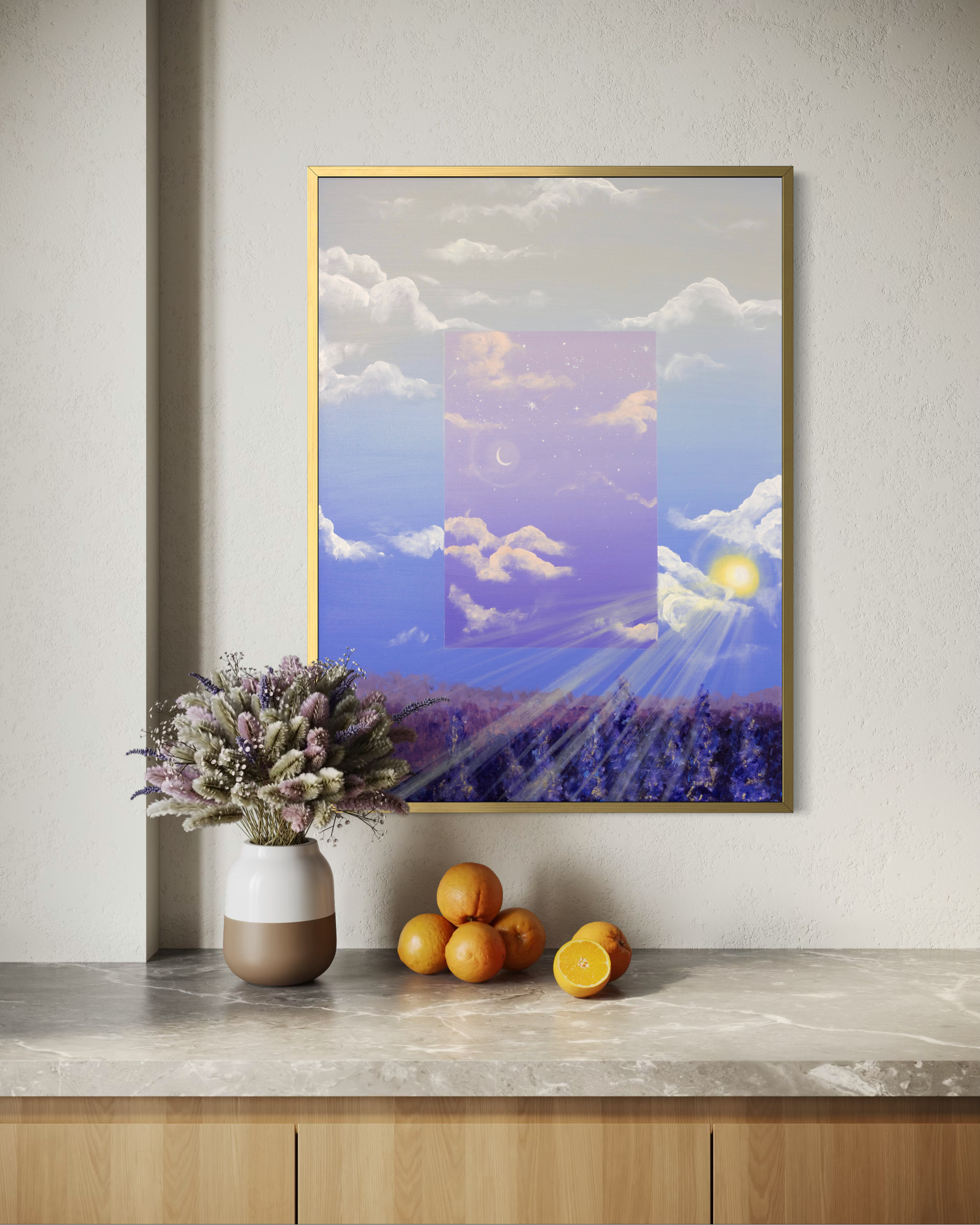 To The Moon & Back - Giclée Fine Art Print (XAOS)