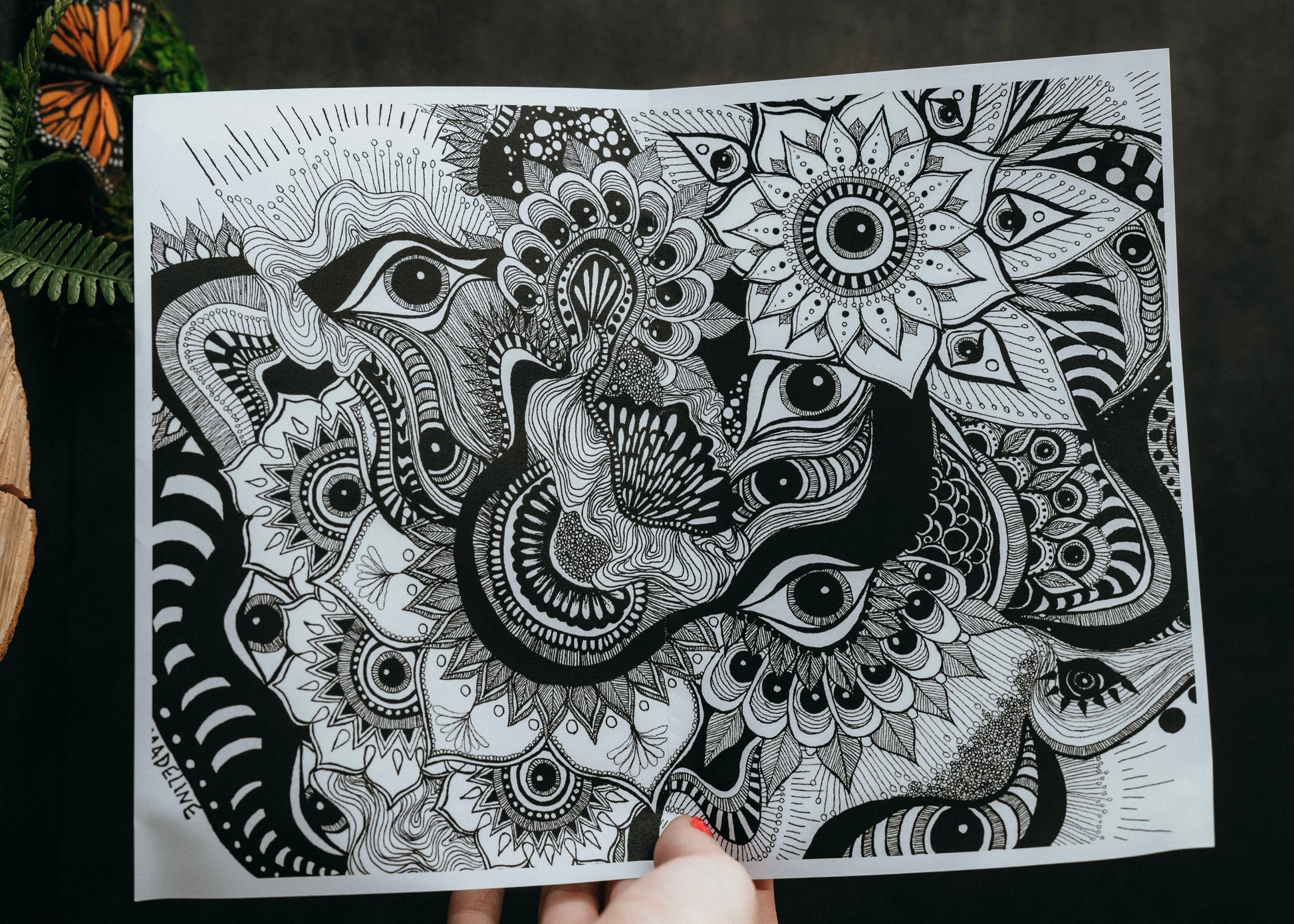 Garden of Eyes - Art Jigsaw Puzzle (XAOS)