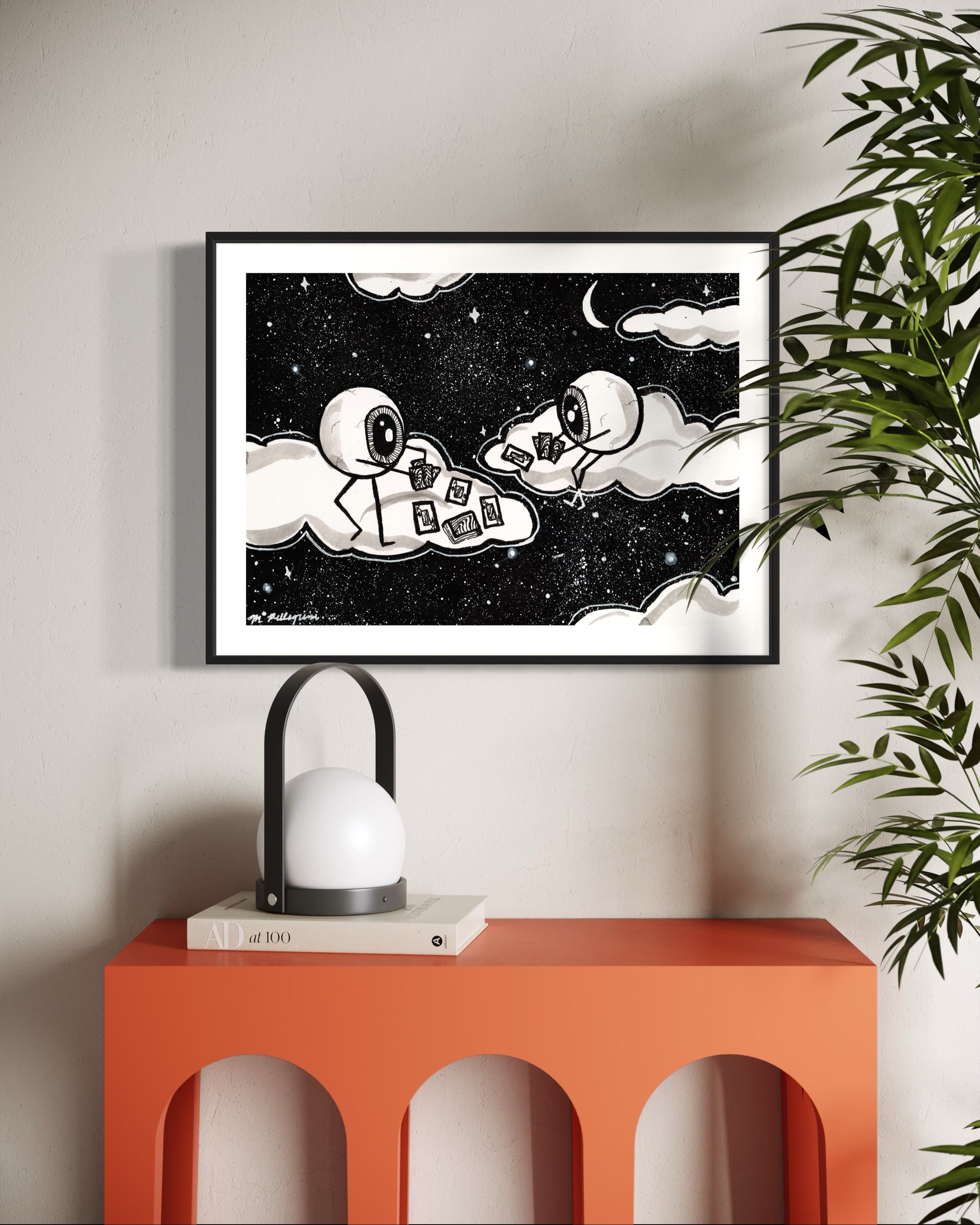 Deal (Inktober 2025 Prompt) - Giclée Fine Art Print
