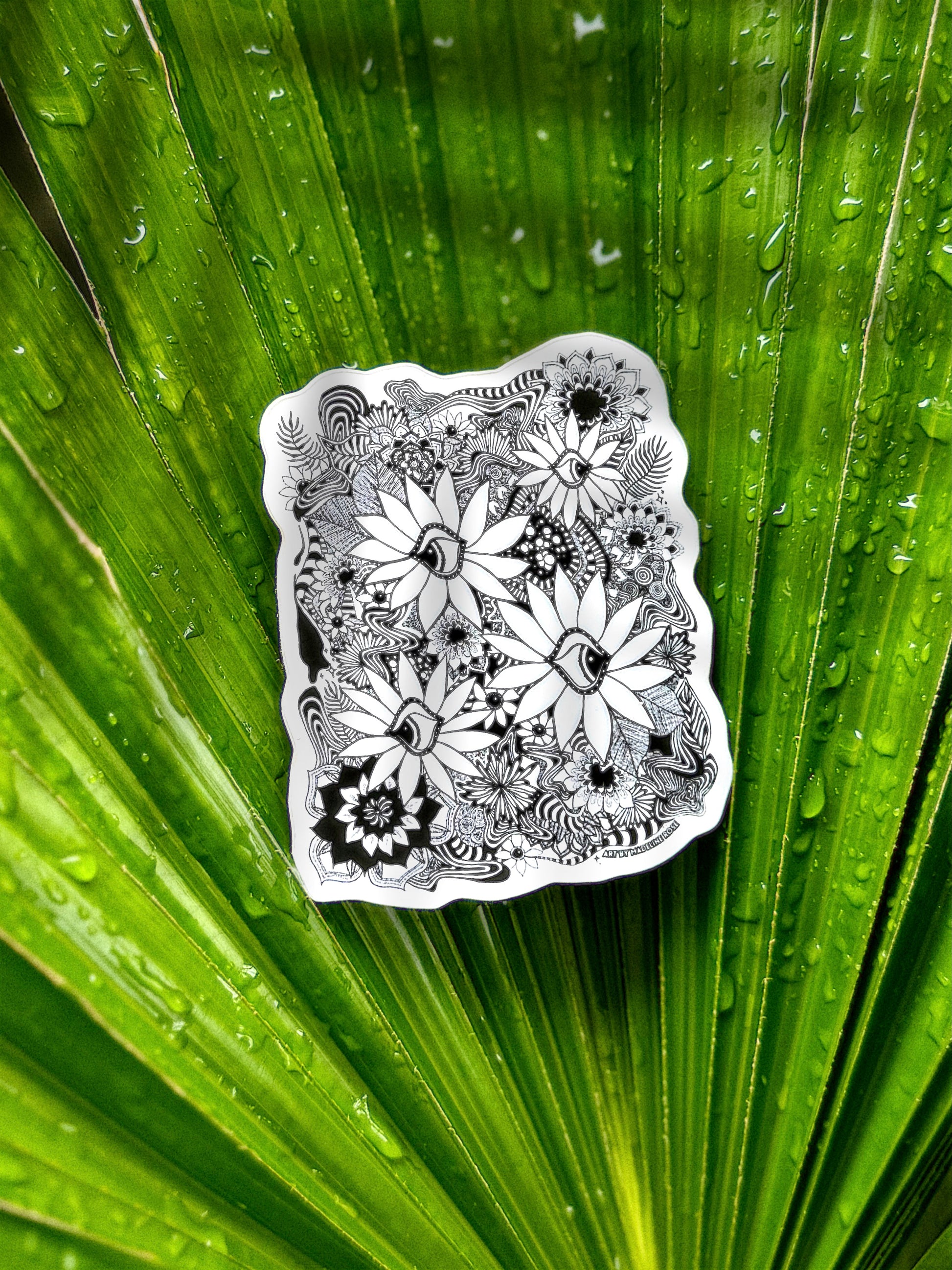 Daisy Dreamscape Vinyl Sticker