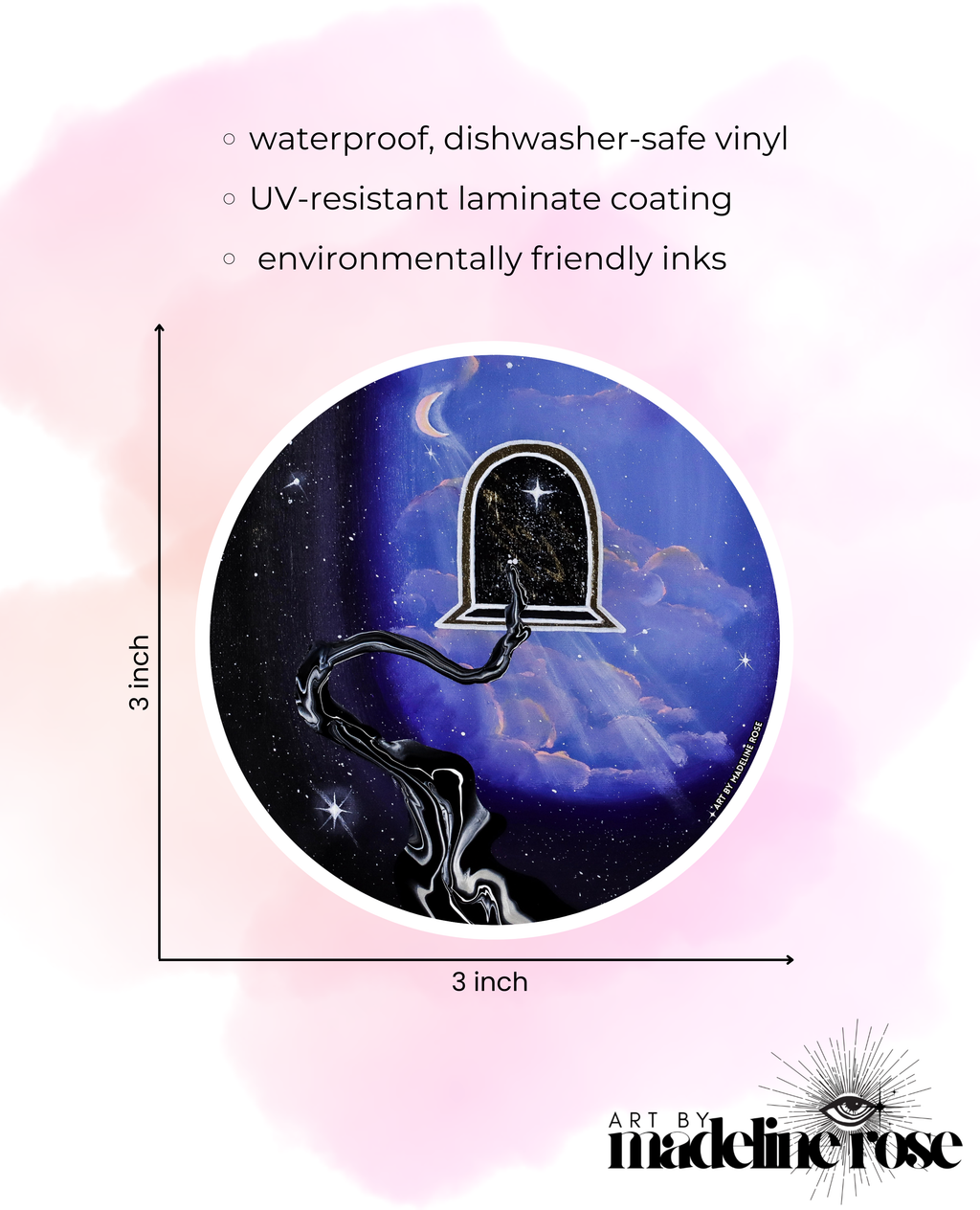 Alignment - Waterproof Vinyl Sticker