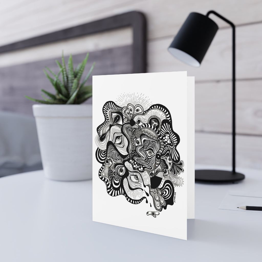 Vision Illusion - 5x7 Greeting Card