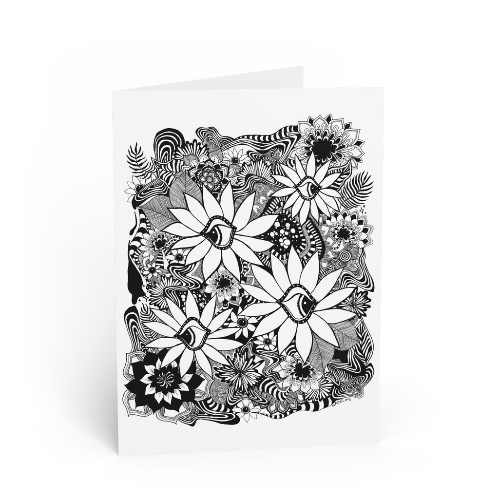 Daisy Dreamscape - 5x7 Greeting Card
