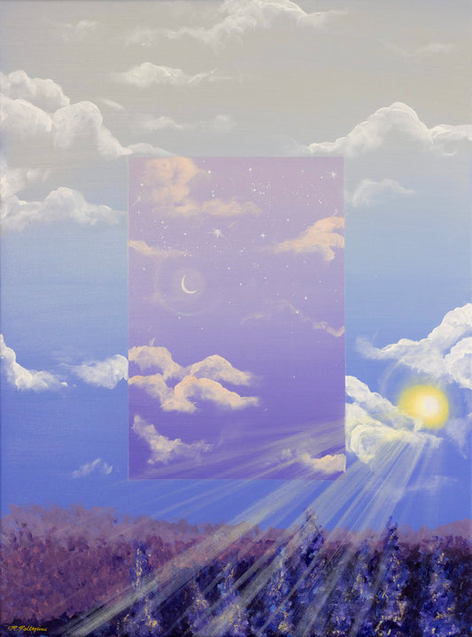 'TO THE MOON & BACK' Original Artwork