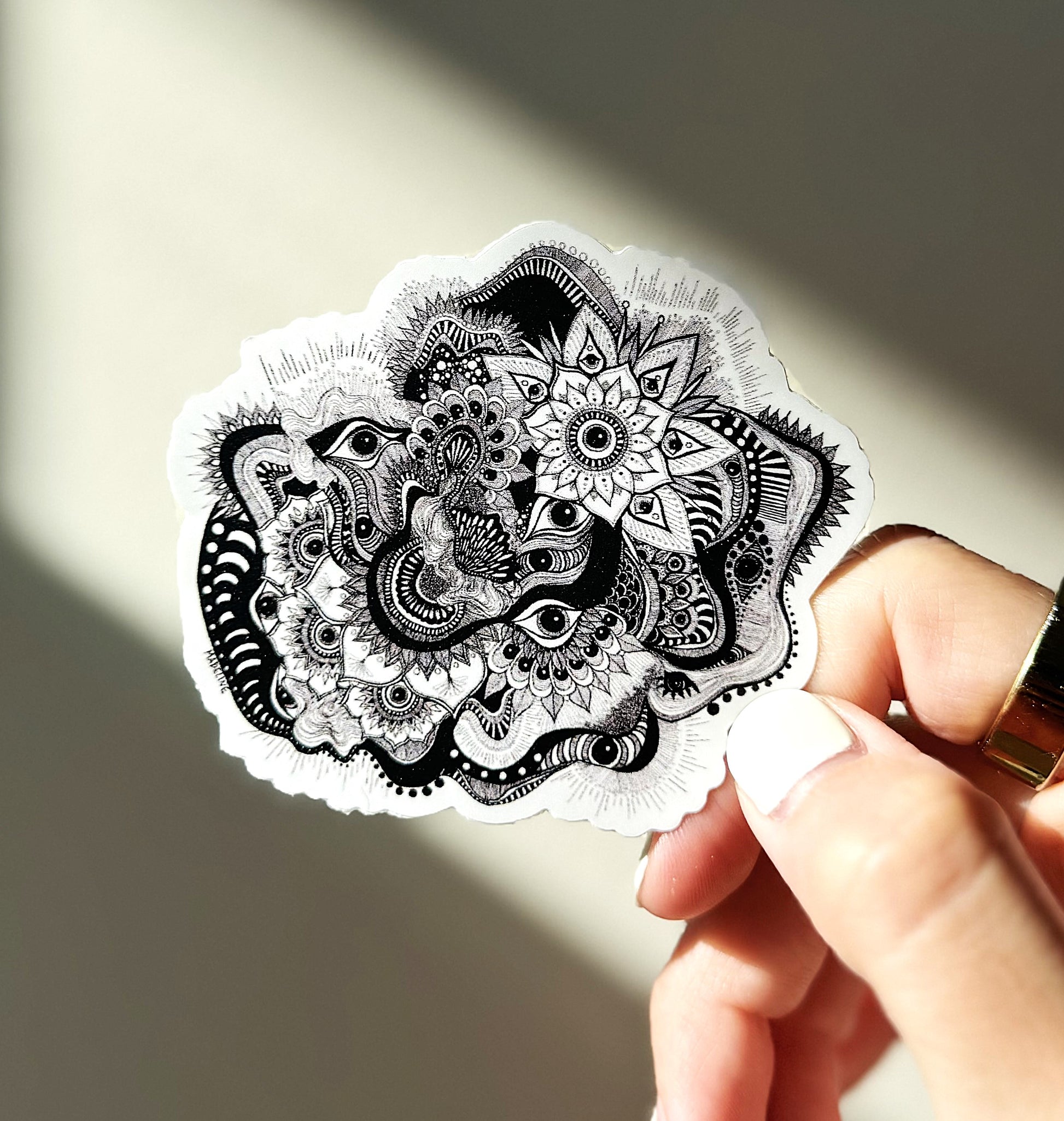 Garden of Eyes Vinyl Sticker