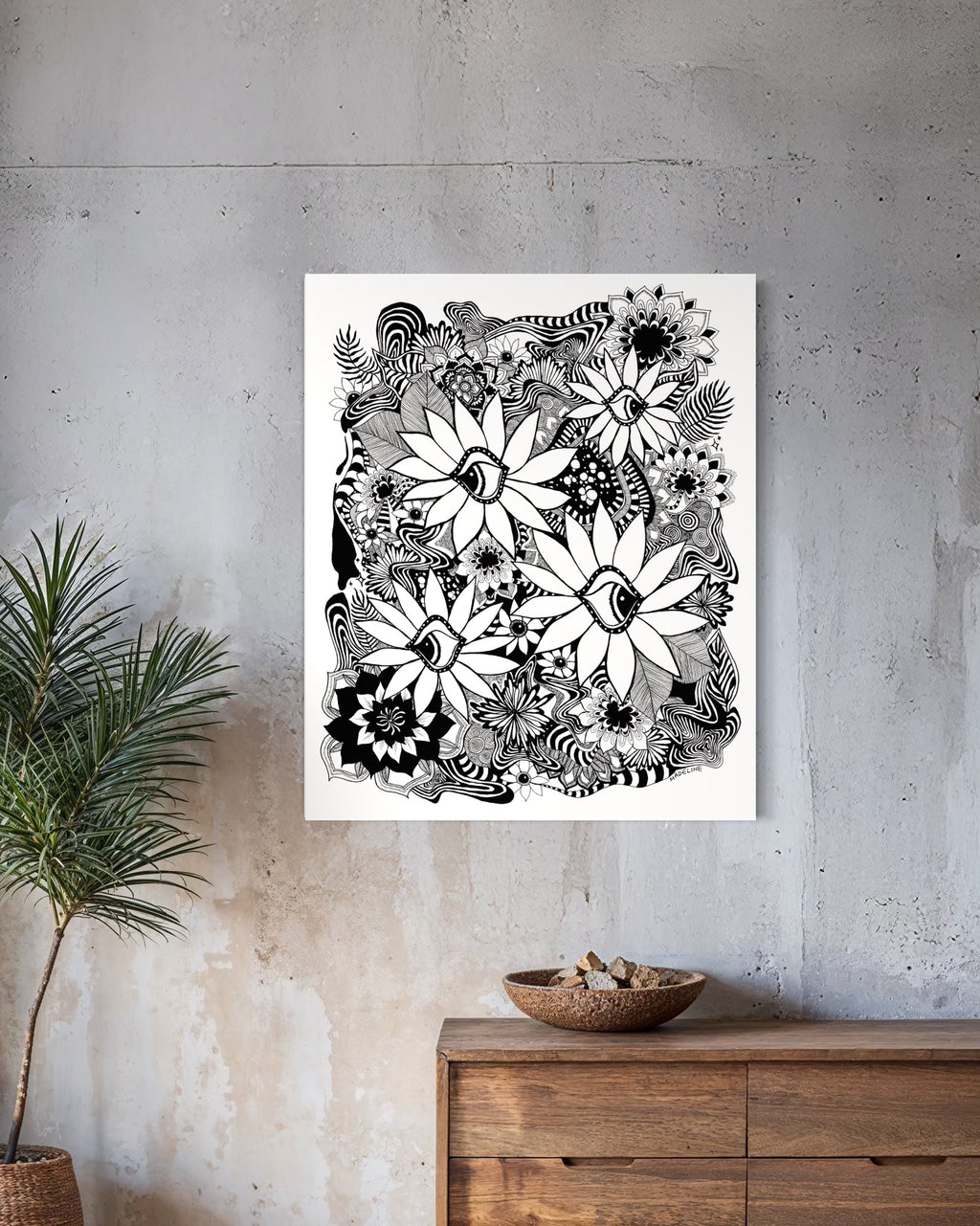 8x10 Inch Canvas Giclée Prints (Multiple Designs)