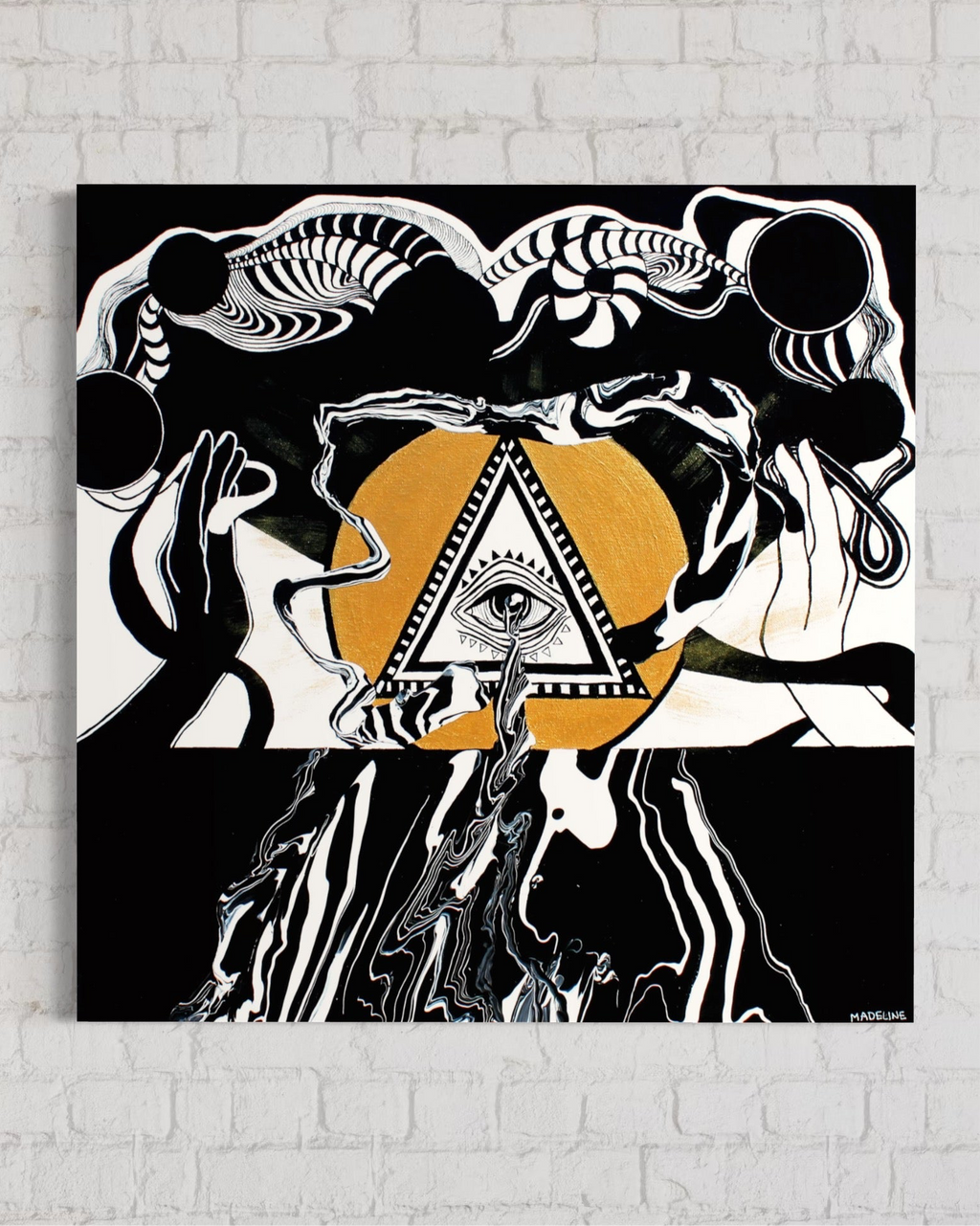 Eye of Creation Canvas Print