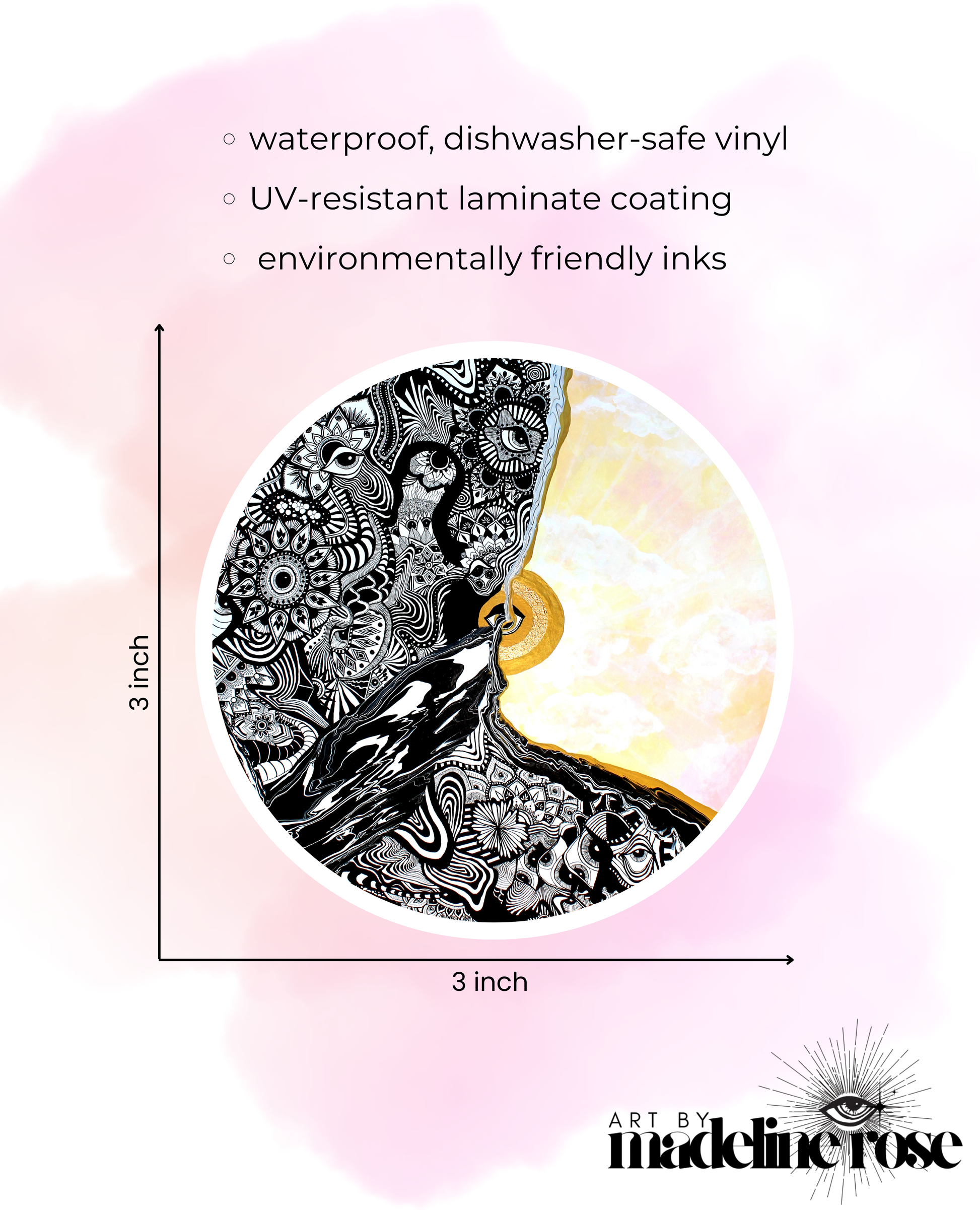 Duality - Waterproof Vinyl Sticker