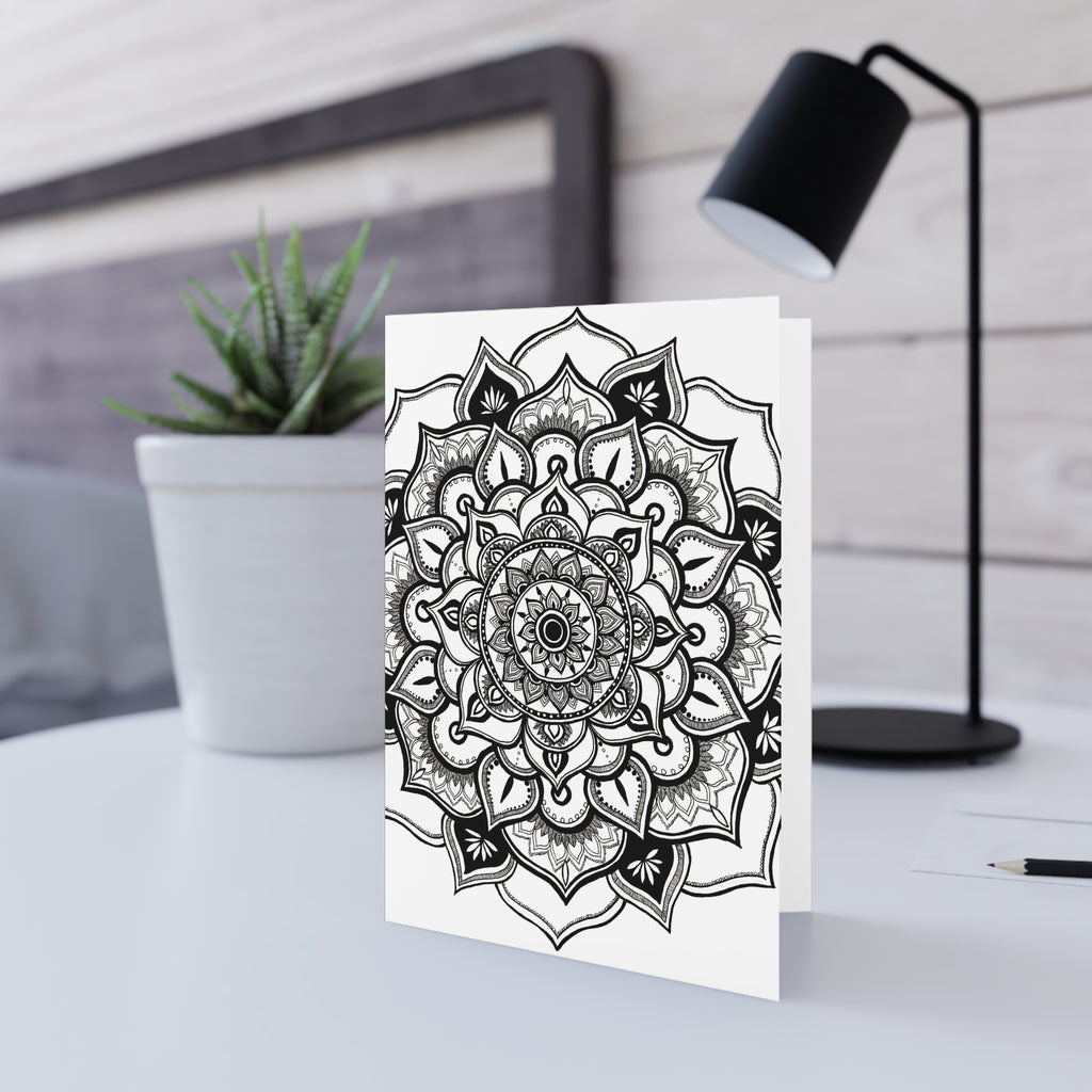 Peaceful Petals - 5x7 Greeting Card (XAOS)