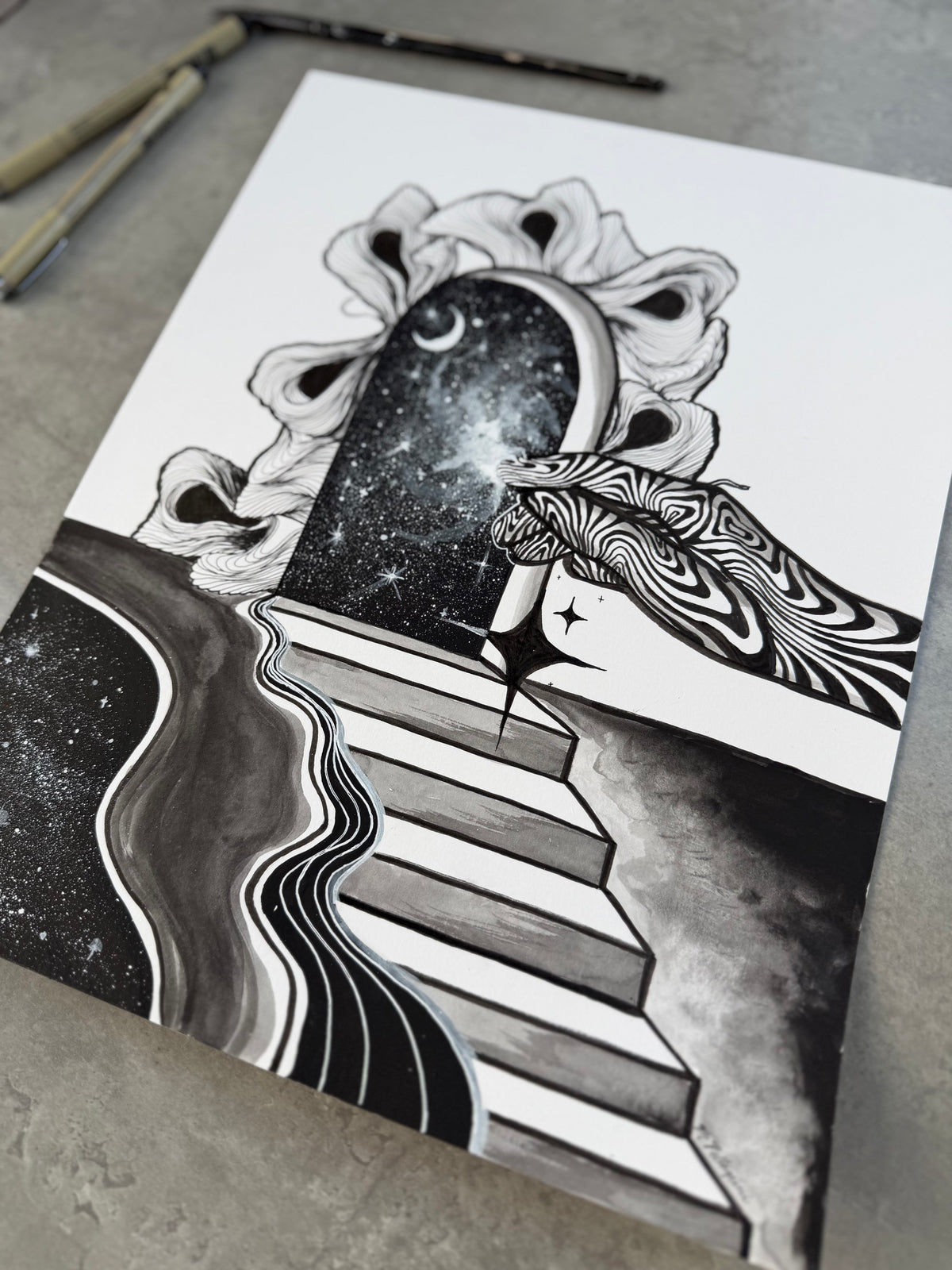 'MYSTIC' (INKTOBER'26) Original Artwork