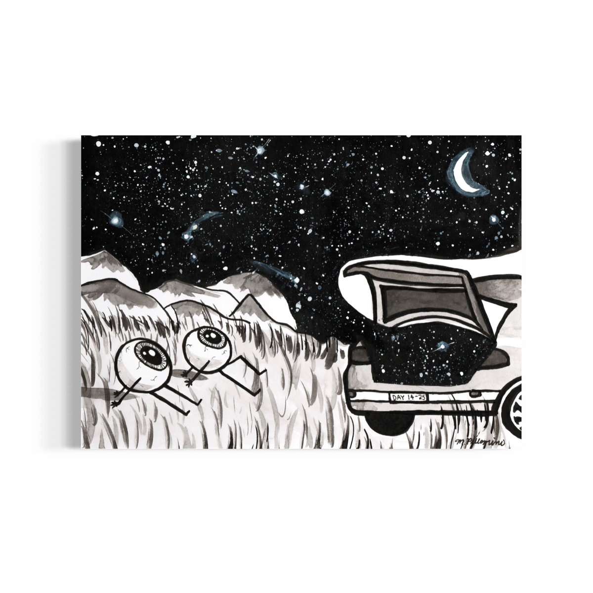 'TRUNK' (INKTOBER'25) Original Artwork