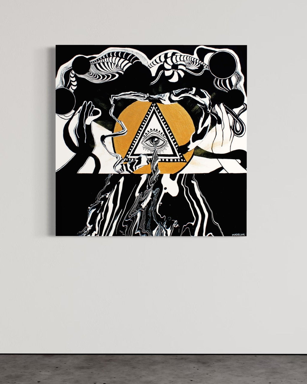 Eye of Creation Canvas Print