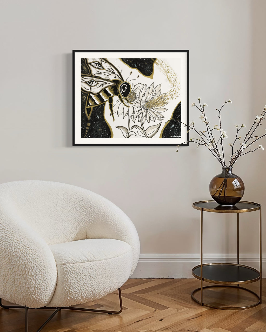 Sting (Inktober 2025 Prompt) - Giclée Fine Art Print