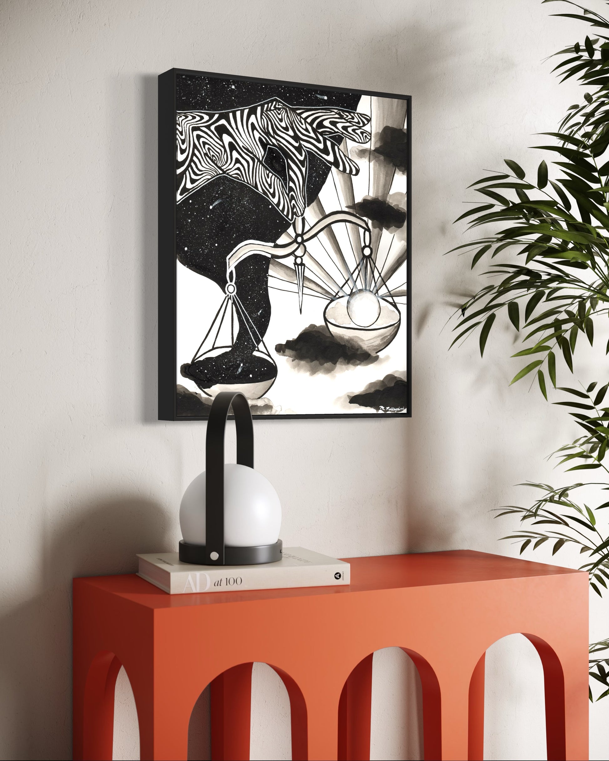 Heavy (Inktober 2025 Prompt) - Giclée Fine Art Print