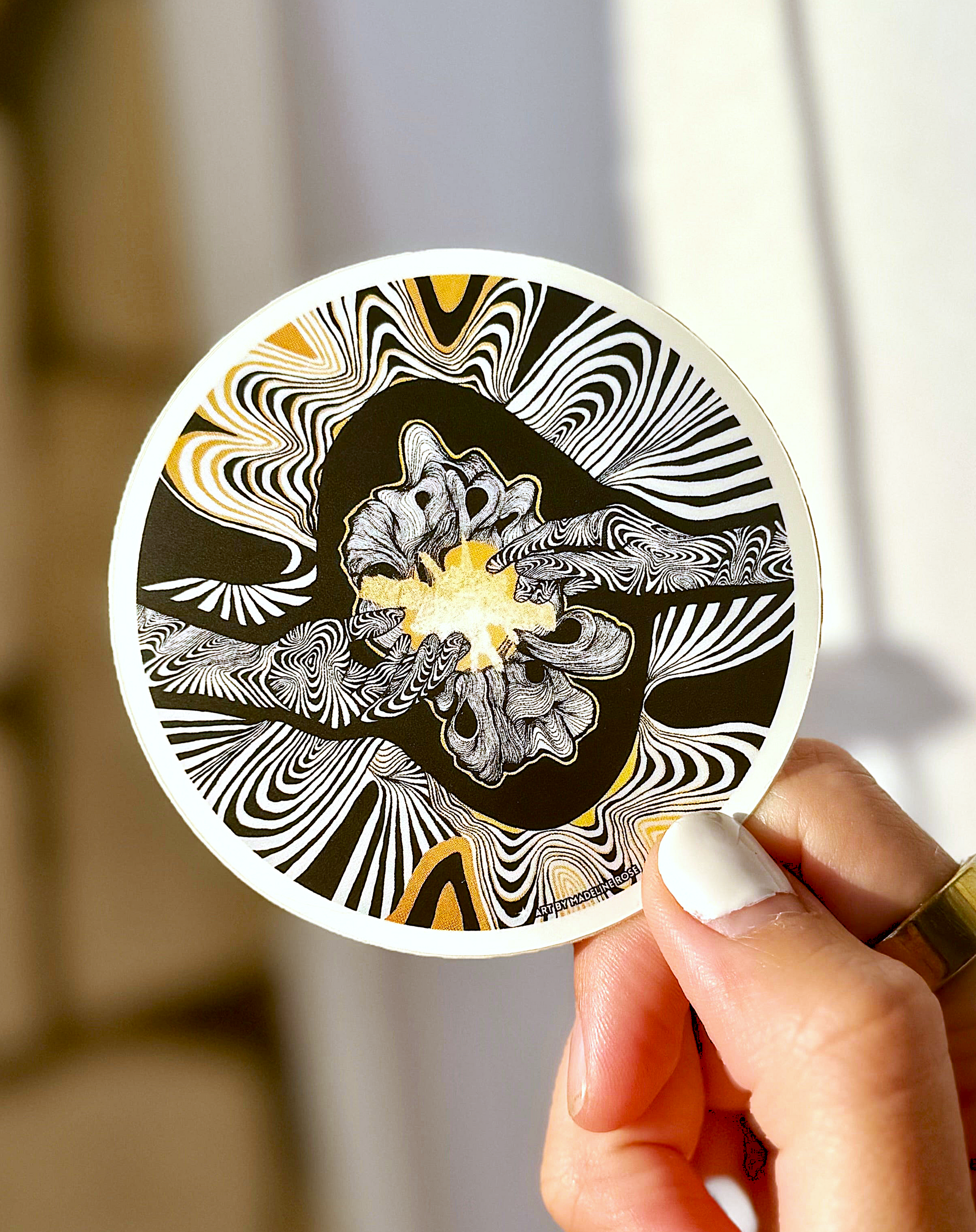 Connection Vinyl Sticker