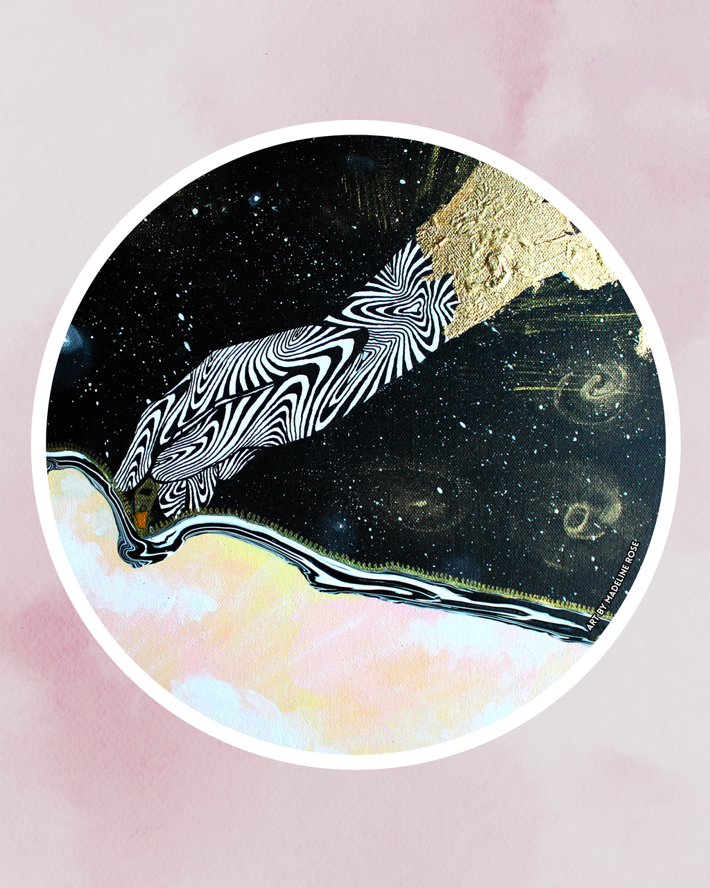 Beauty of Existence No. 3 - Waterproof Vinyl Sticker (XAOS)