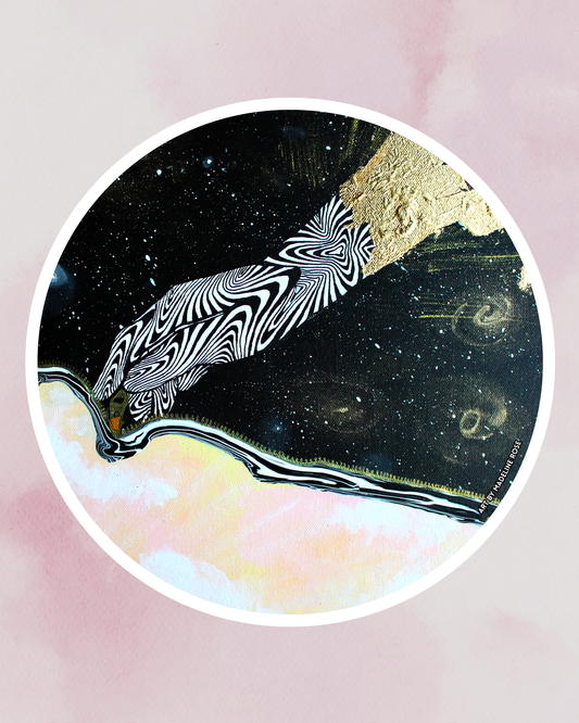 Beauty of Existence No. 3 - Waterproof Vinyl Sticker