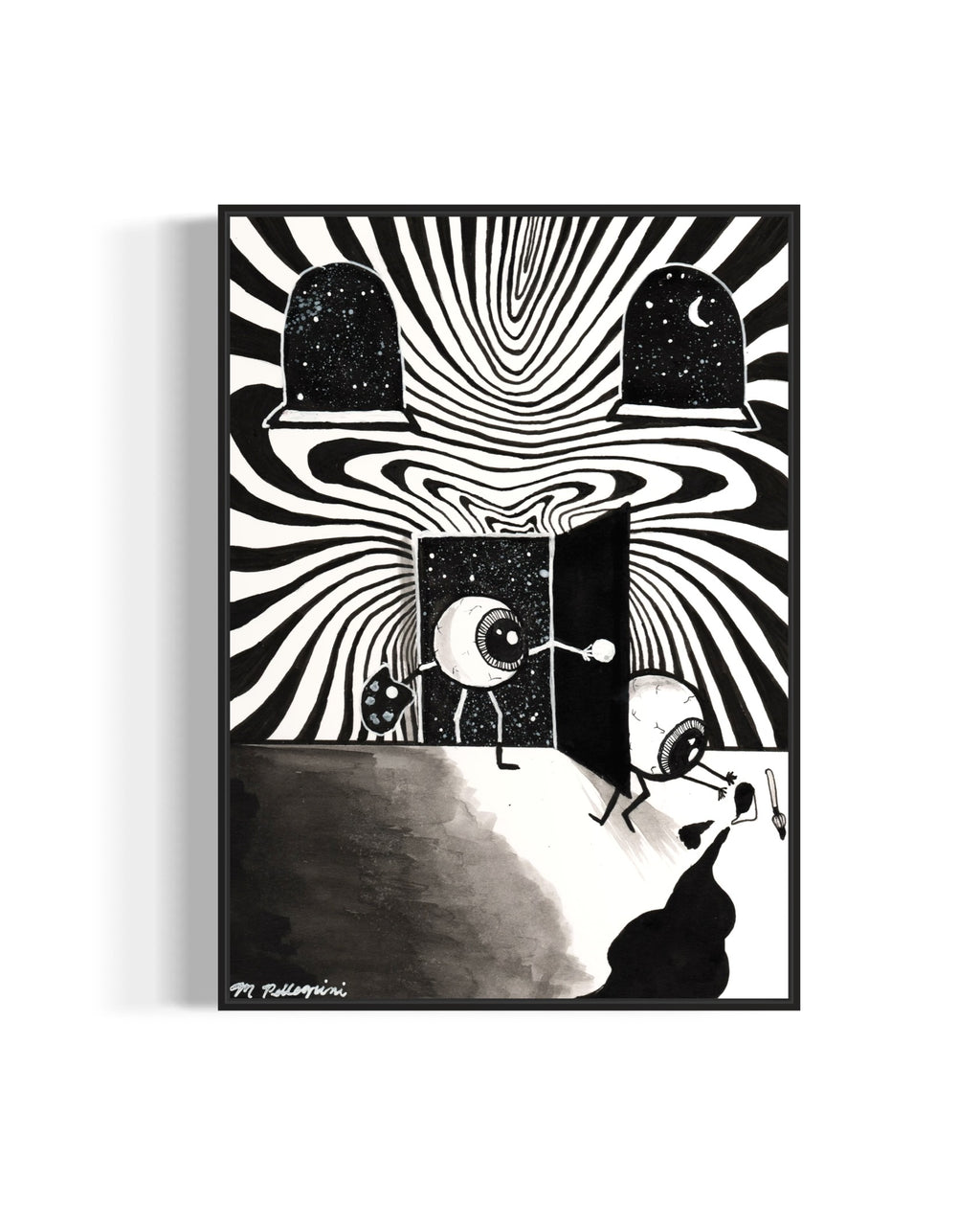 Blunder (Inktober 2025 Prompt) - Giclée Fine Art Print