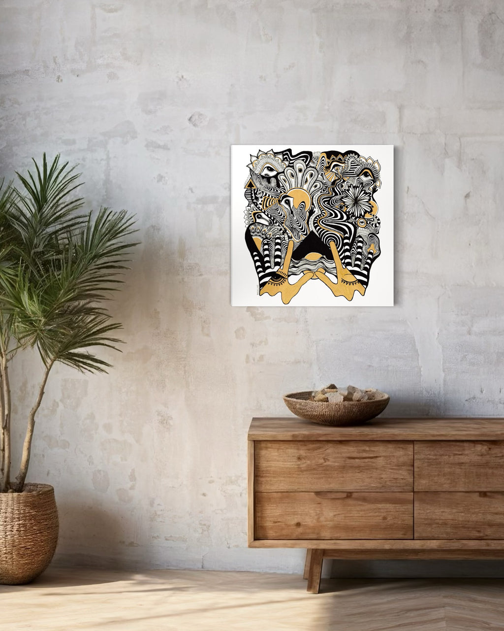 Flow State Canvas Print