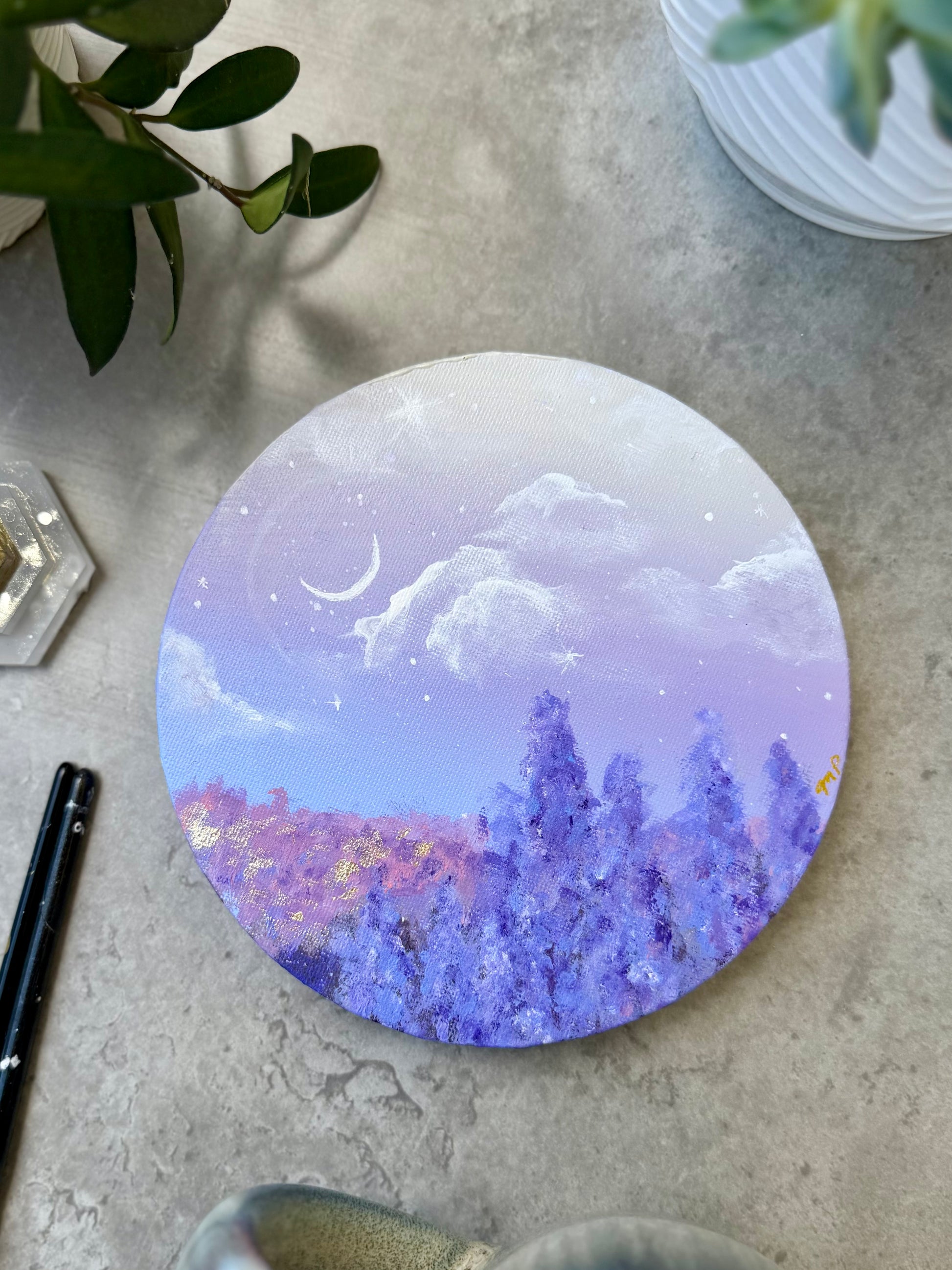 Lavender Dreams No. 2 - Original Canvas Painting - SOLD