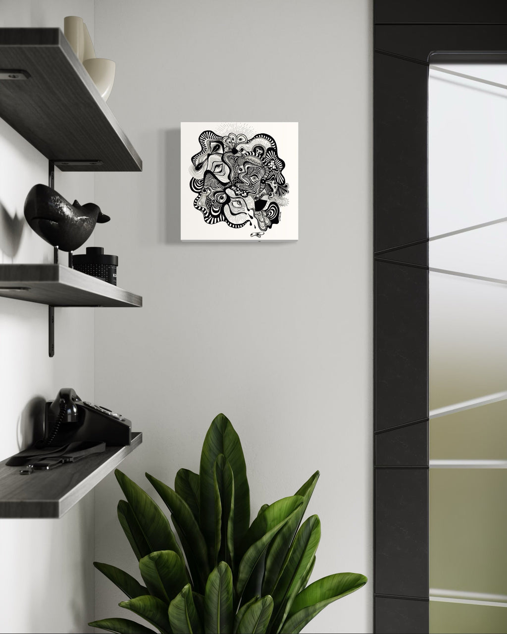 Vision Illusion - Canvas Print 8x8in (XAOS)