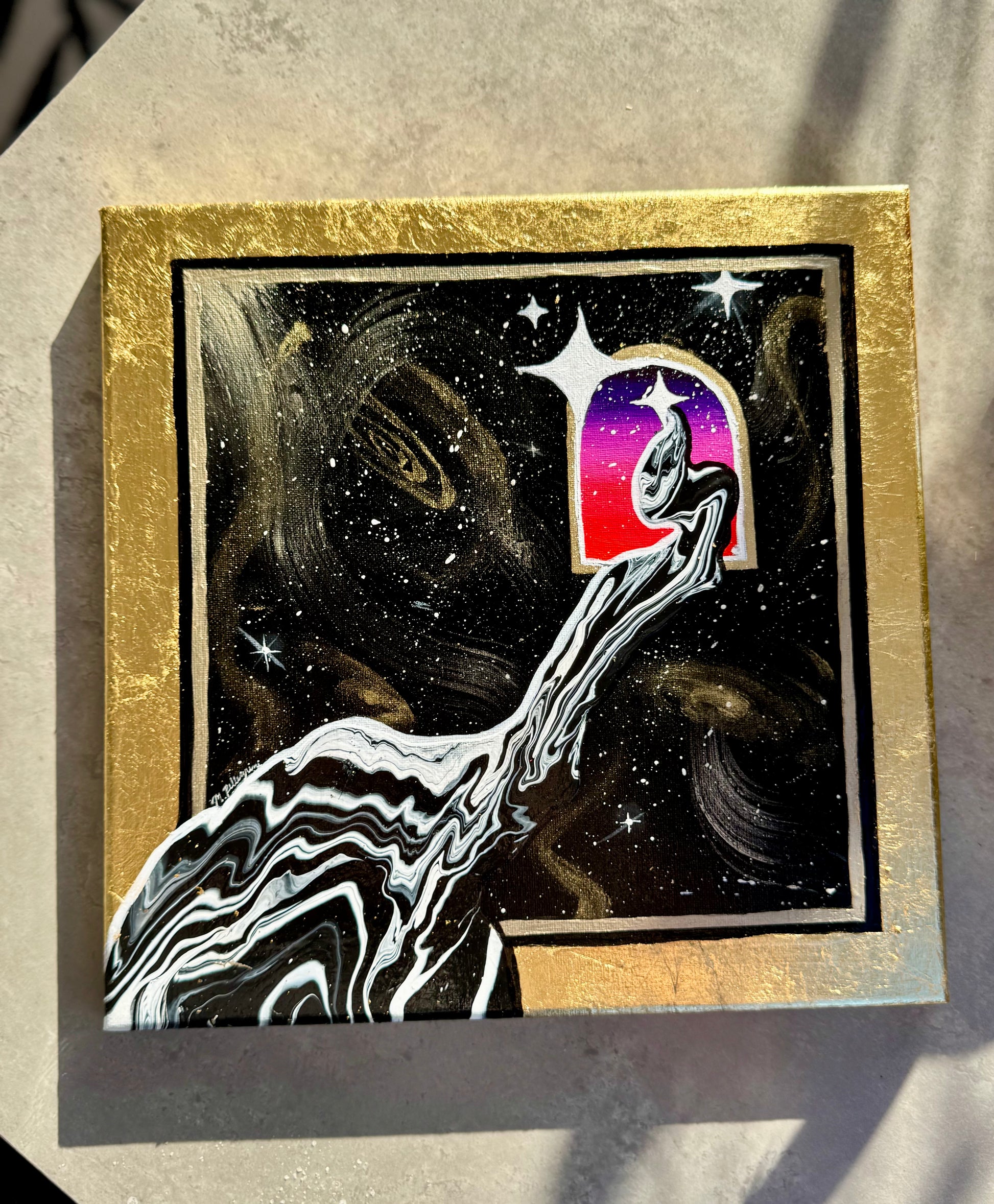 The Only Way is Through No. 3 - Original Canvas Painting