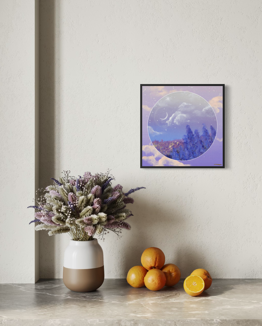 Lavender Dreams No. 2 - Giclée Fine Art Print (XAOS)