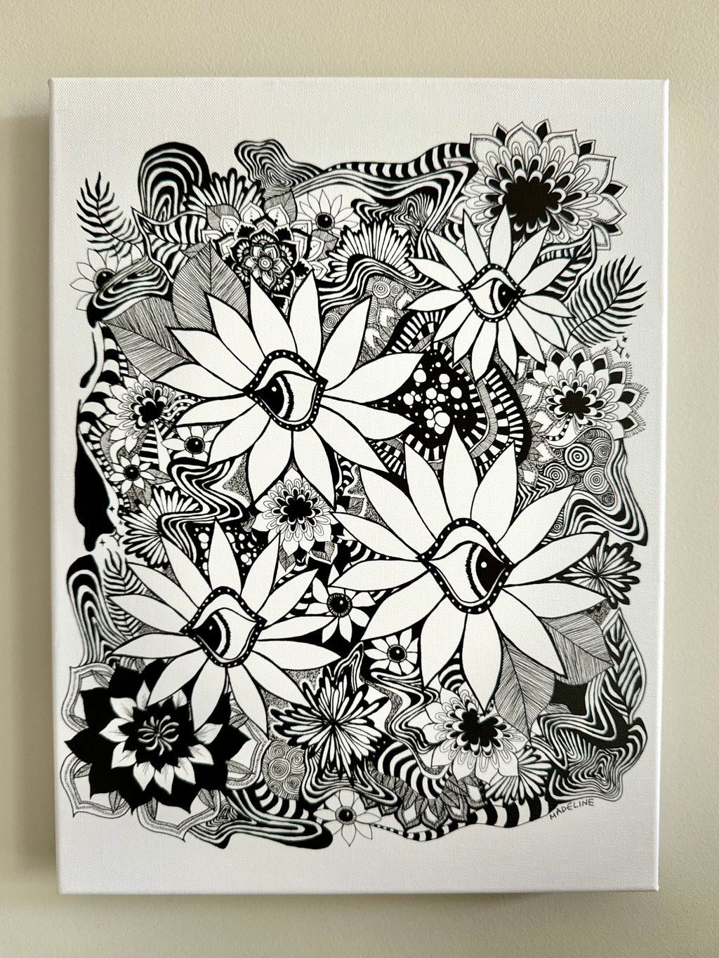 Daisy Dreamscape Canvas Print