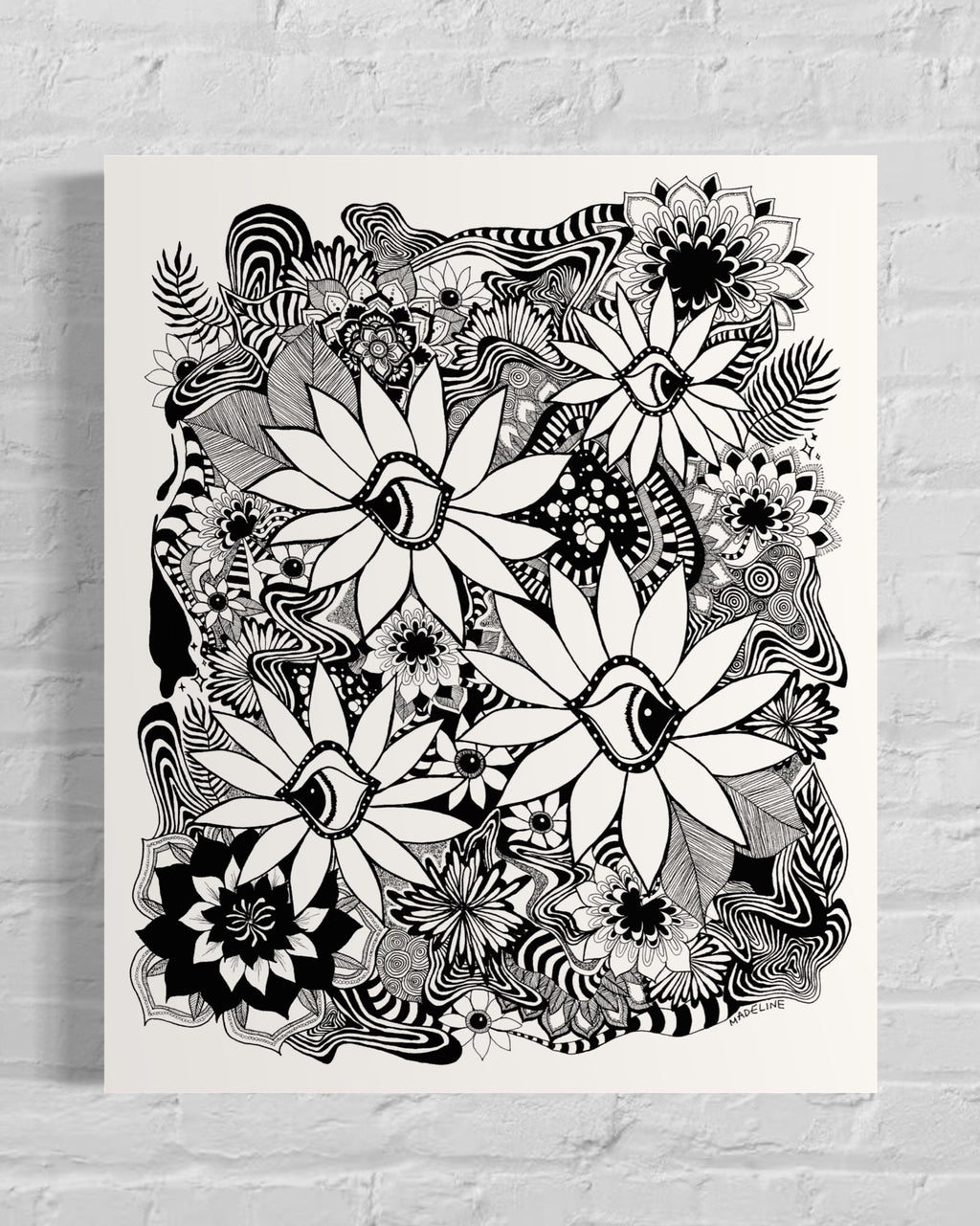 Daisy Dreamscape Canvas Print