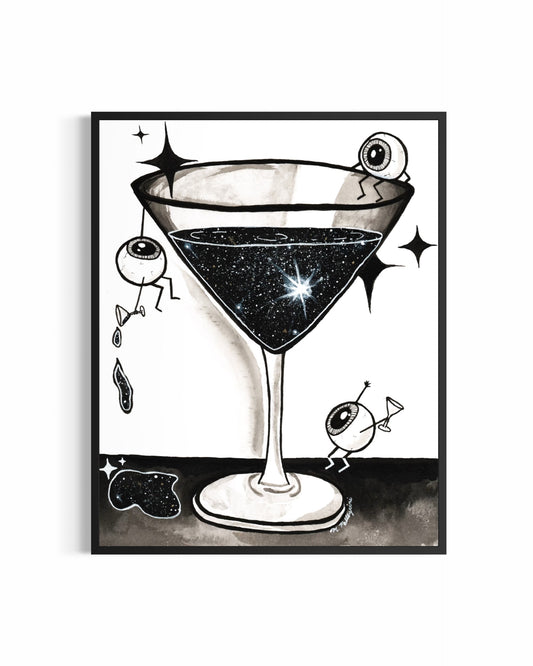 'DRINK' (INKTOBER'25) Original Artwork