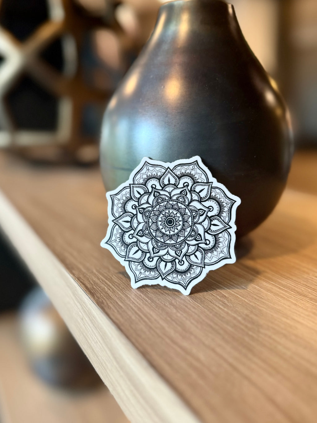 Peaceful Petals Vinyl Sticker