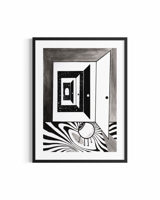 'VACANT' (INKTOBER'25) Original Artwork