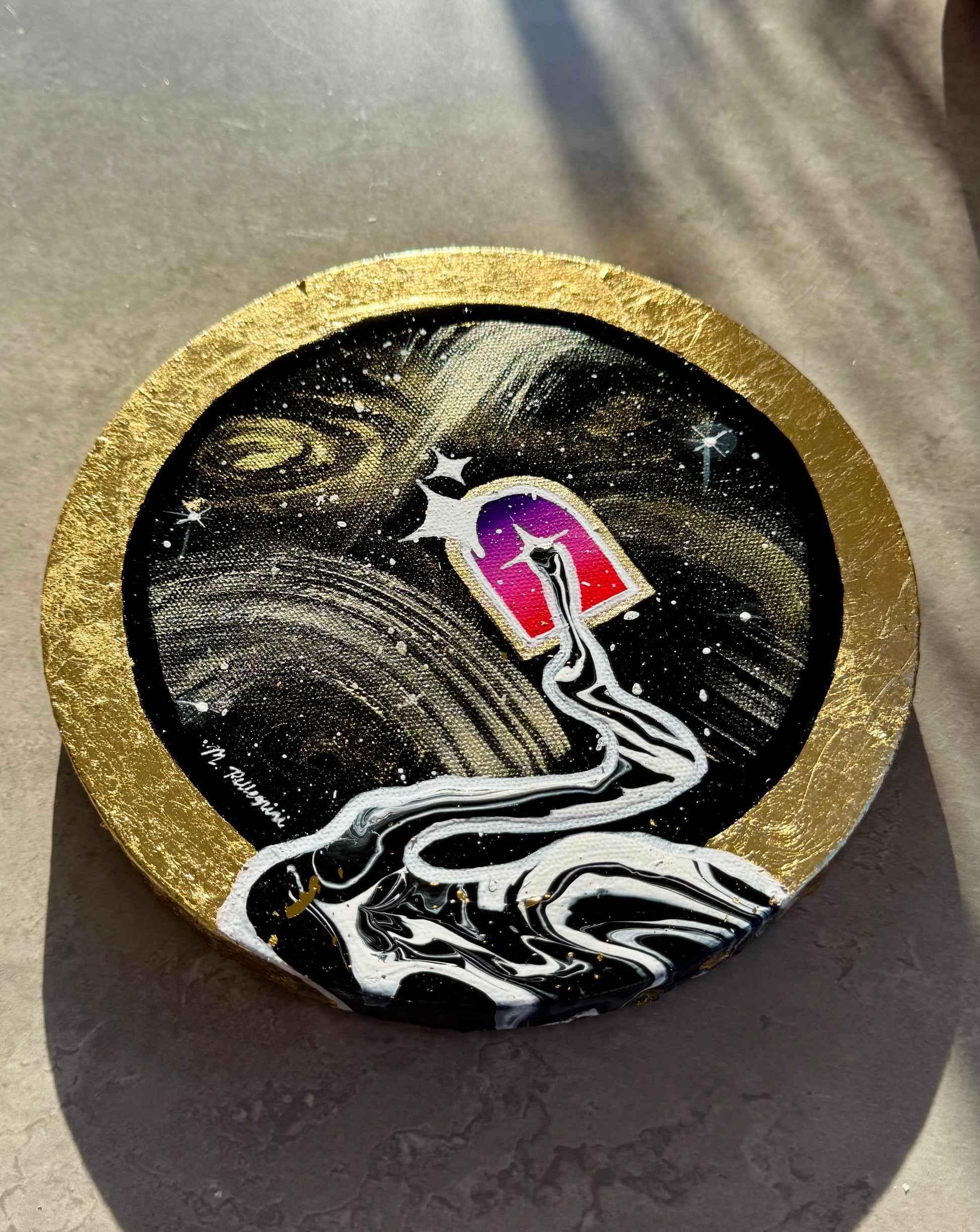 The Only Way is Through No. 5 - Original Canvas Painting