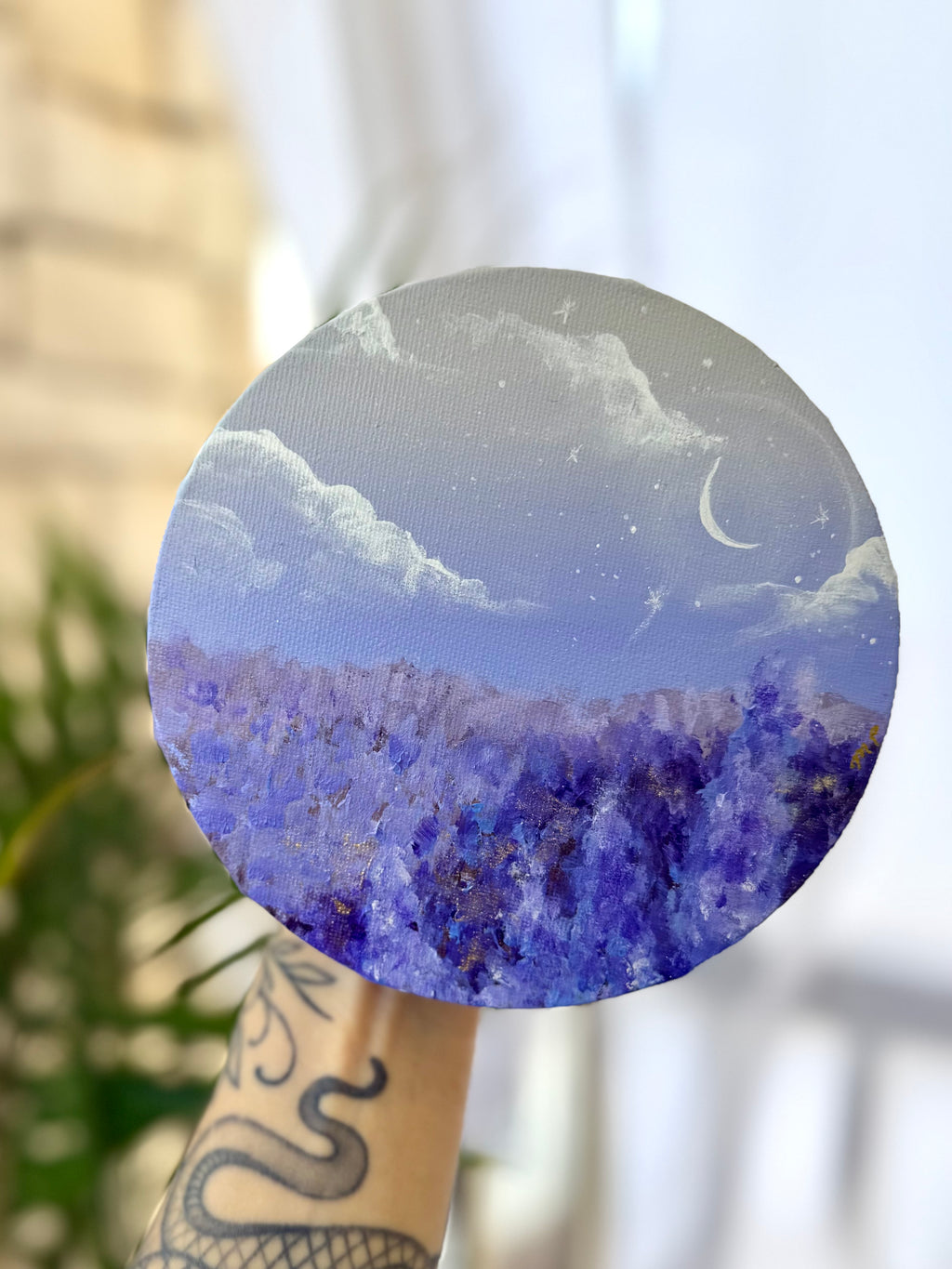 Lavender Dreams No. 3 - Original Canvas Painting