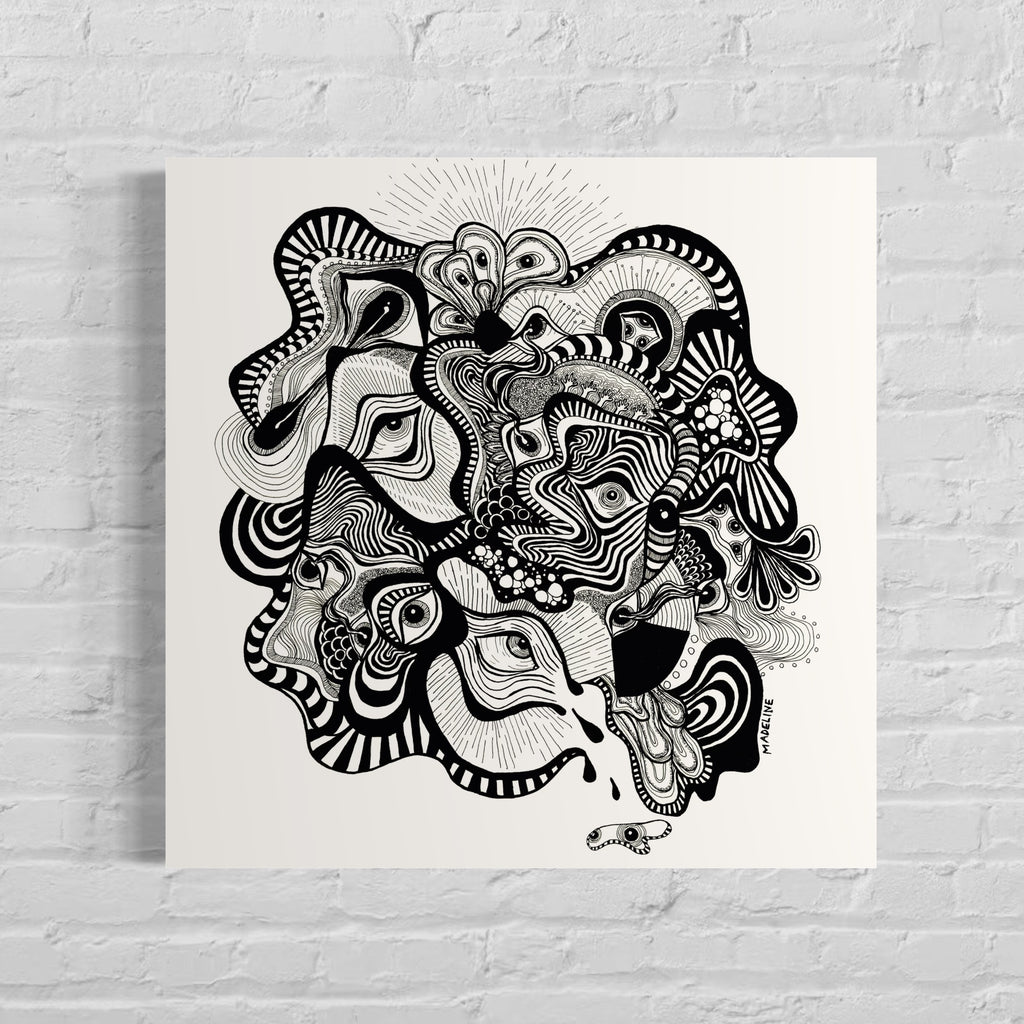 Vision Illusion Canvas Print