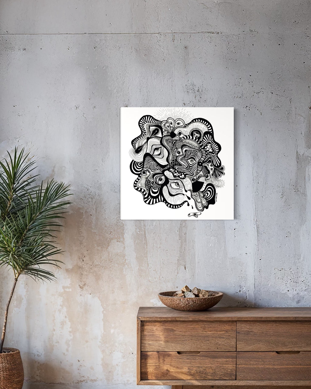 20x20 Inch Canvas Giclée Prints (Multiple Designs)