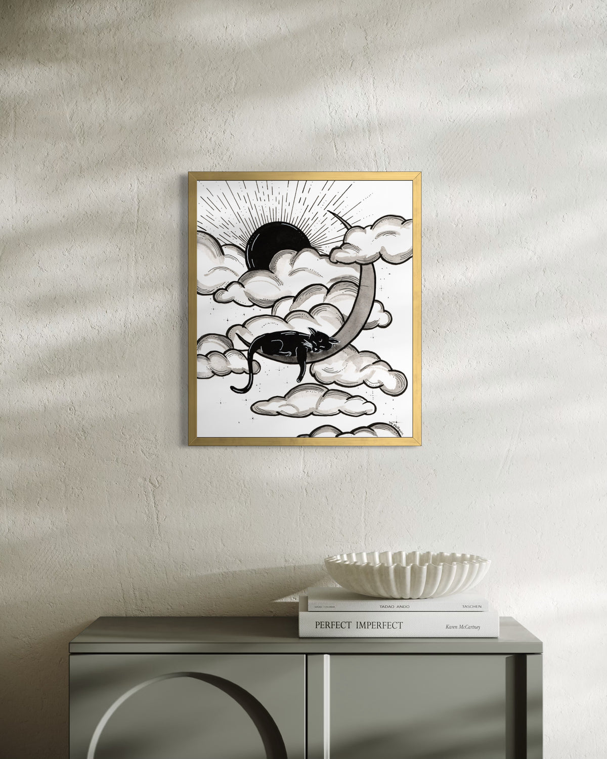 'LOUNGE' INKTOBER Print