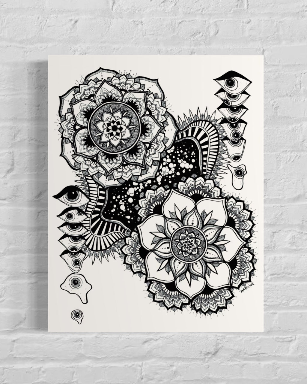 Mirror Effect Canvas Print