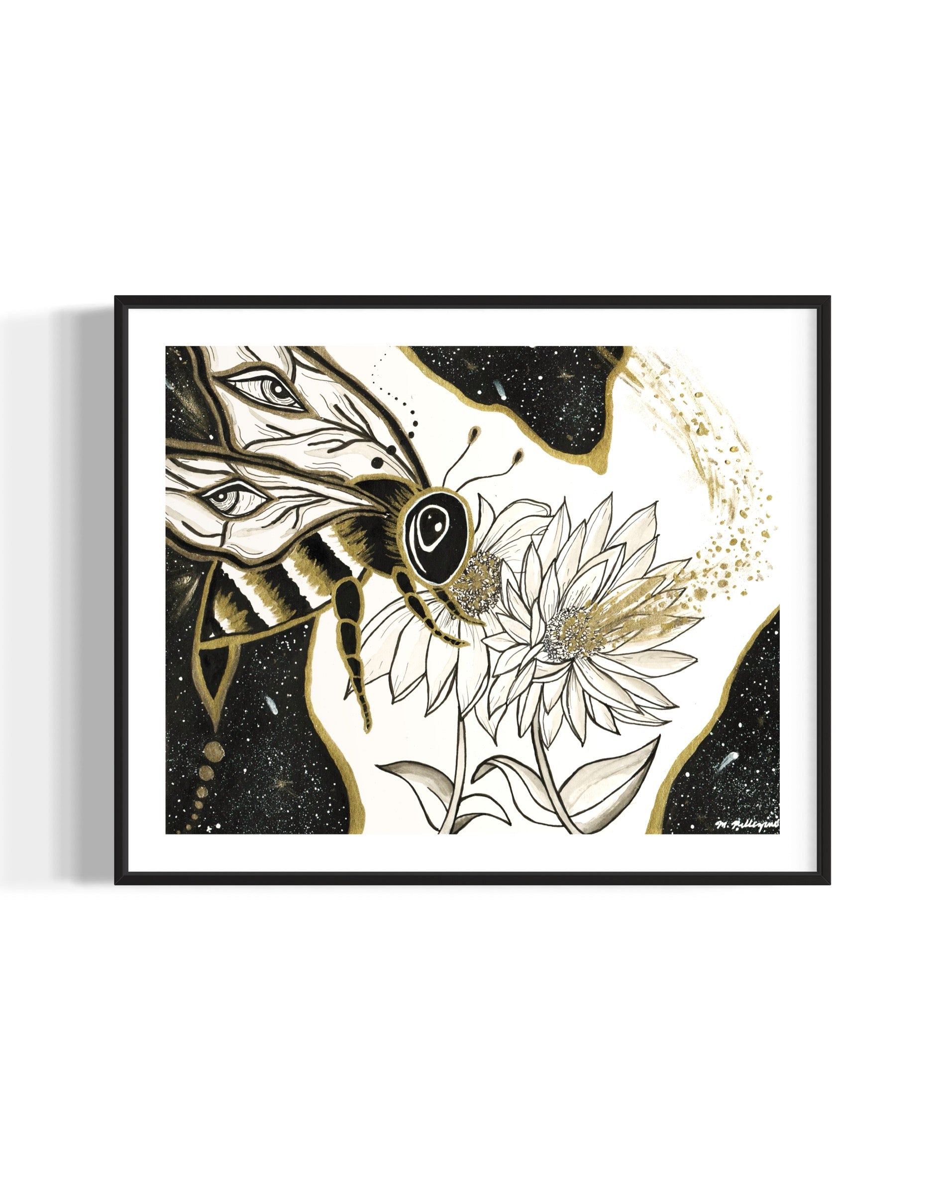 Sting (Inktober 2025 Prompt) - Giclée Fine Art Print