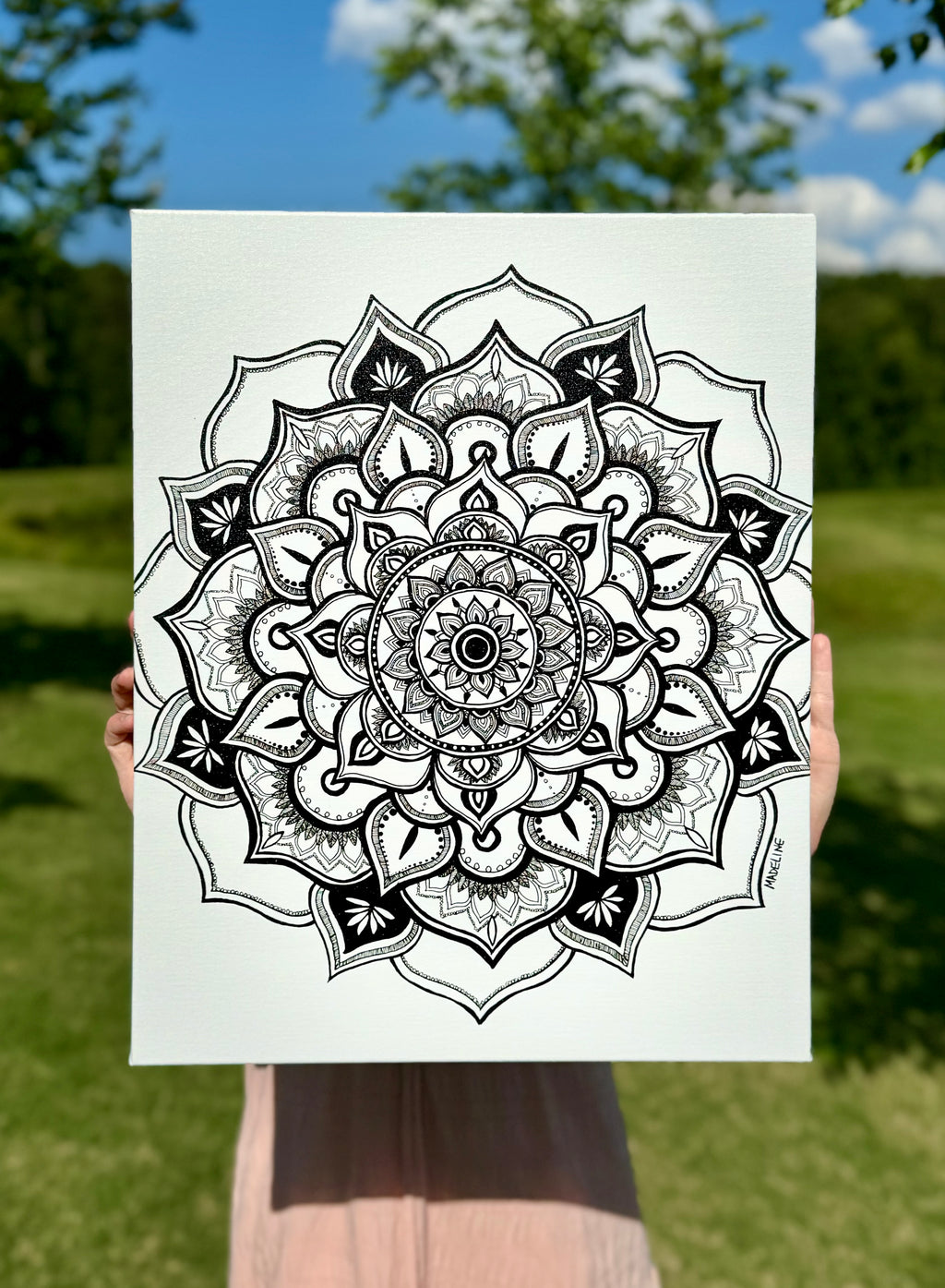 Peaceful Petals Canvas Print