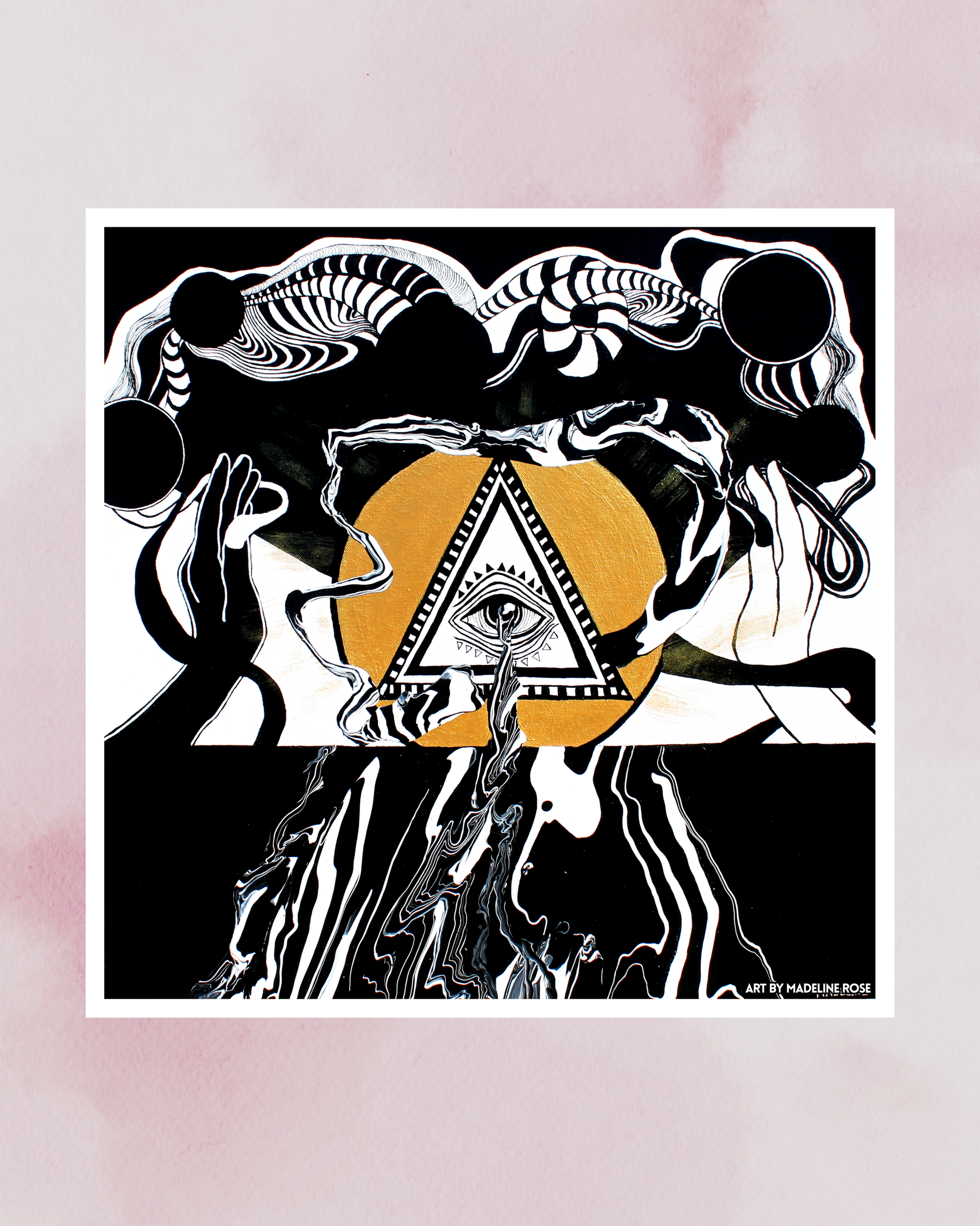 Eye of Creation - Waterproof Vinyl Sticker
