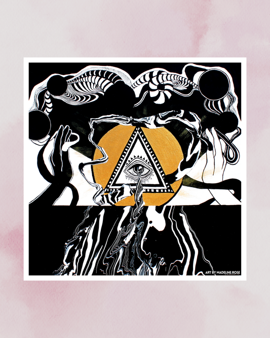 Eye of Creation - Waterproof Vinyl Sticker