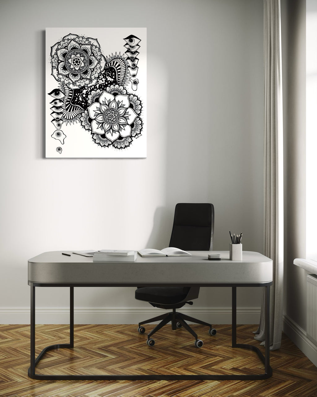 Mirror Effect Canvas Print