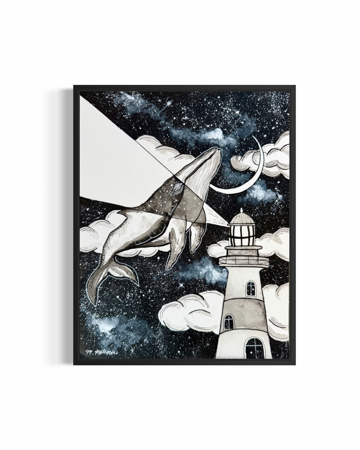 'BEACON' (INKTOBER'26) Original Artwork