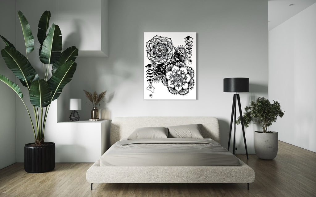 Mirror Effect Canvas Print