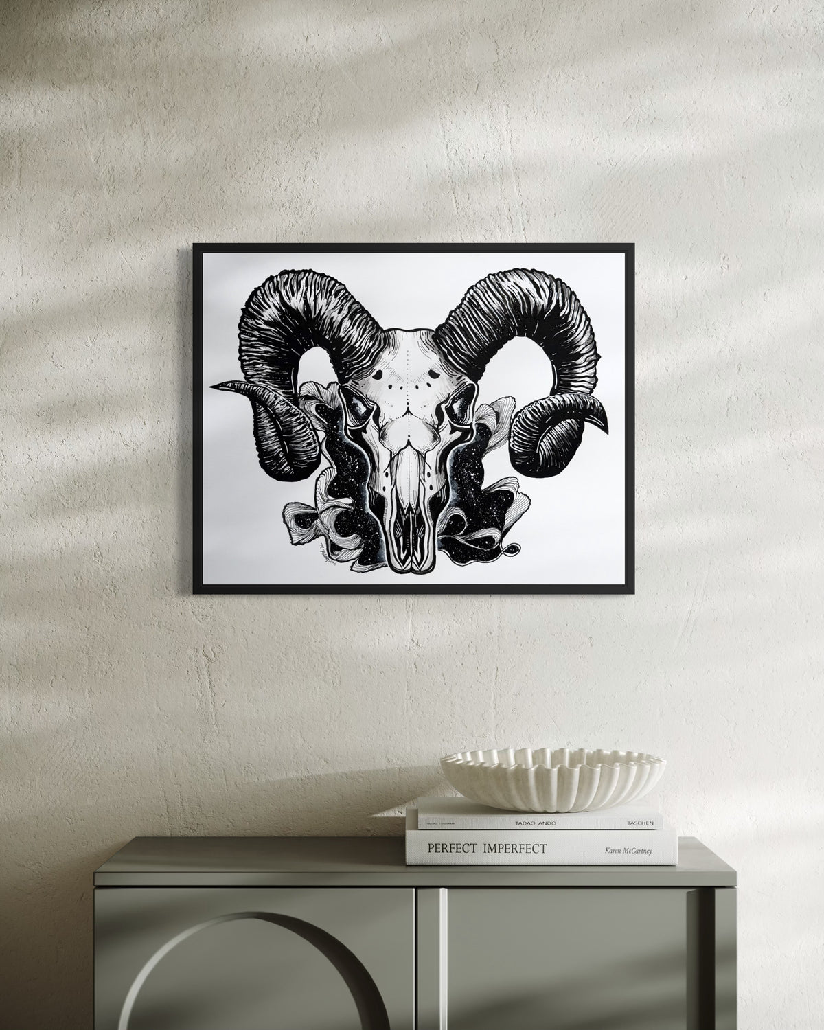 'RAM' (INKTOBER'26) Original Artwork