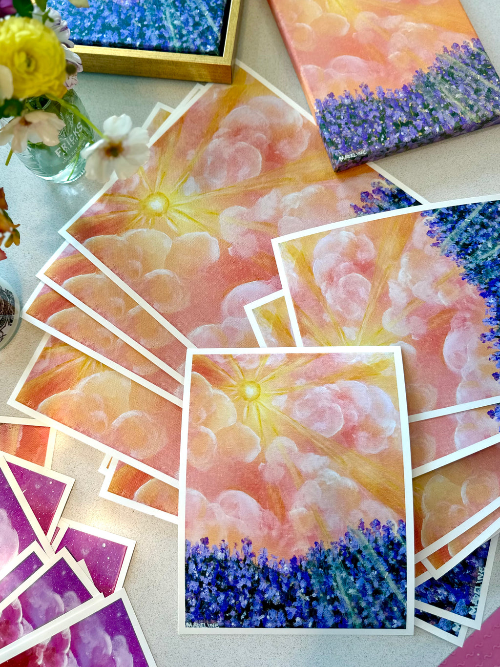 Lavender Light Giclée Print (XAOS)